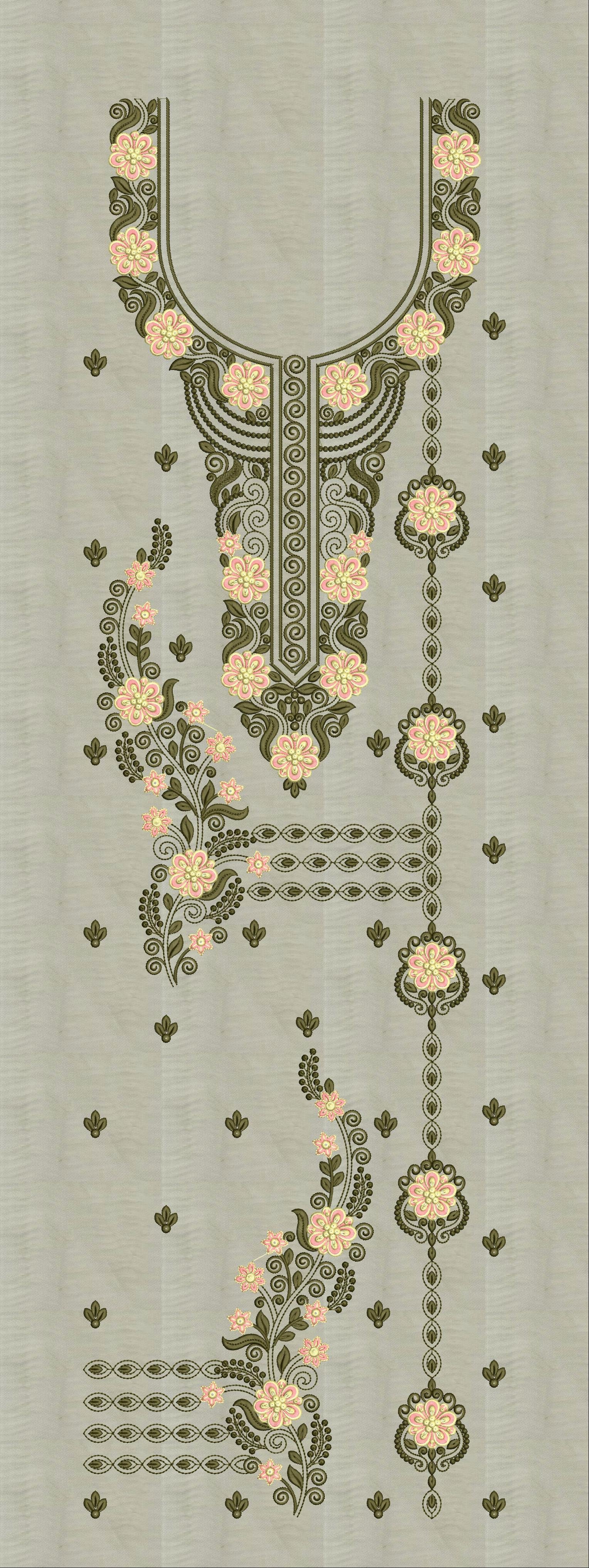 Neck Top Duppata