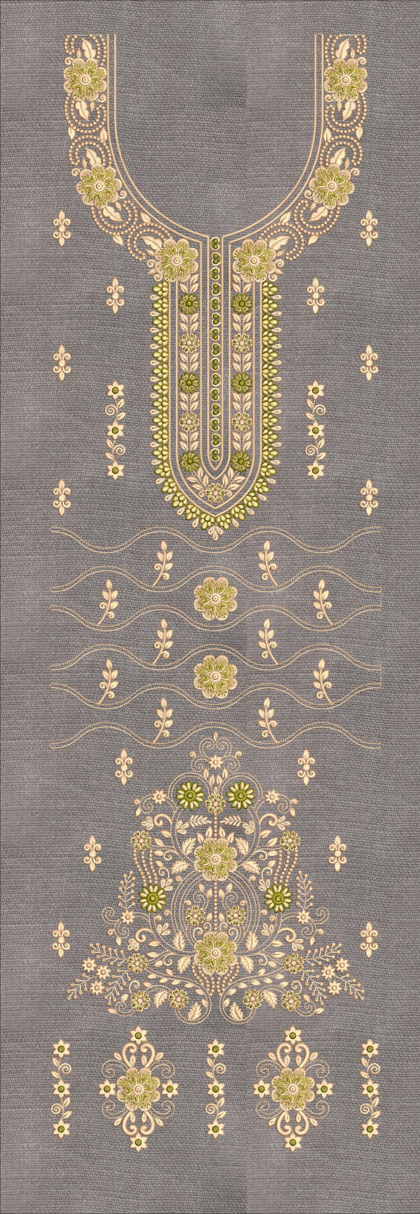 Neck Top Duppata