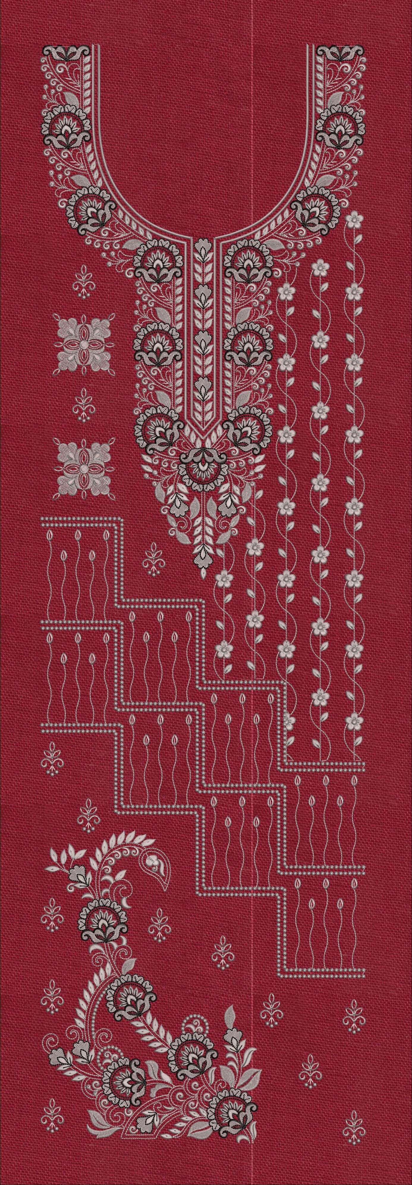Neck Top Duppata