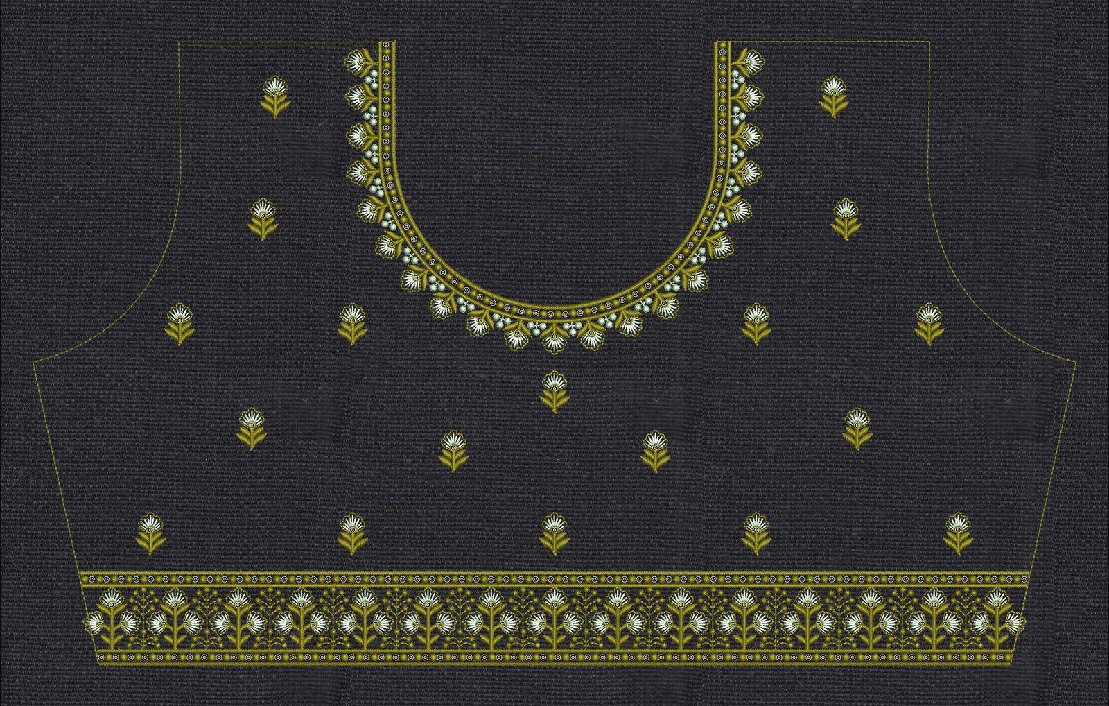 sequince and choli