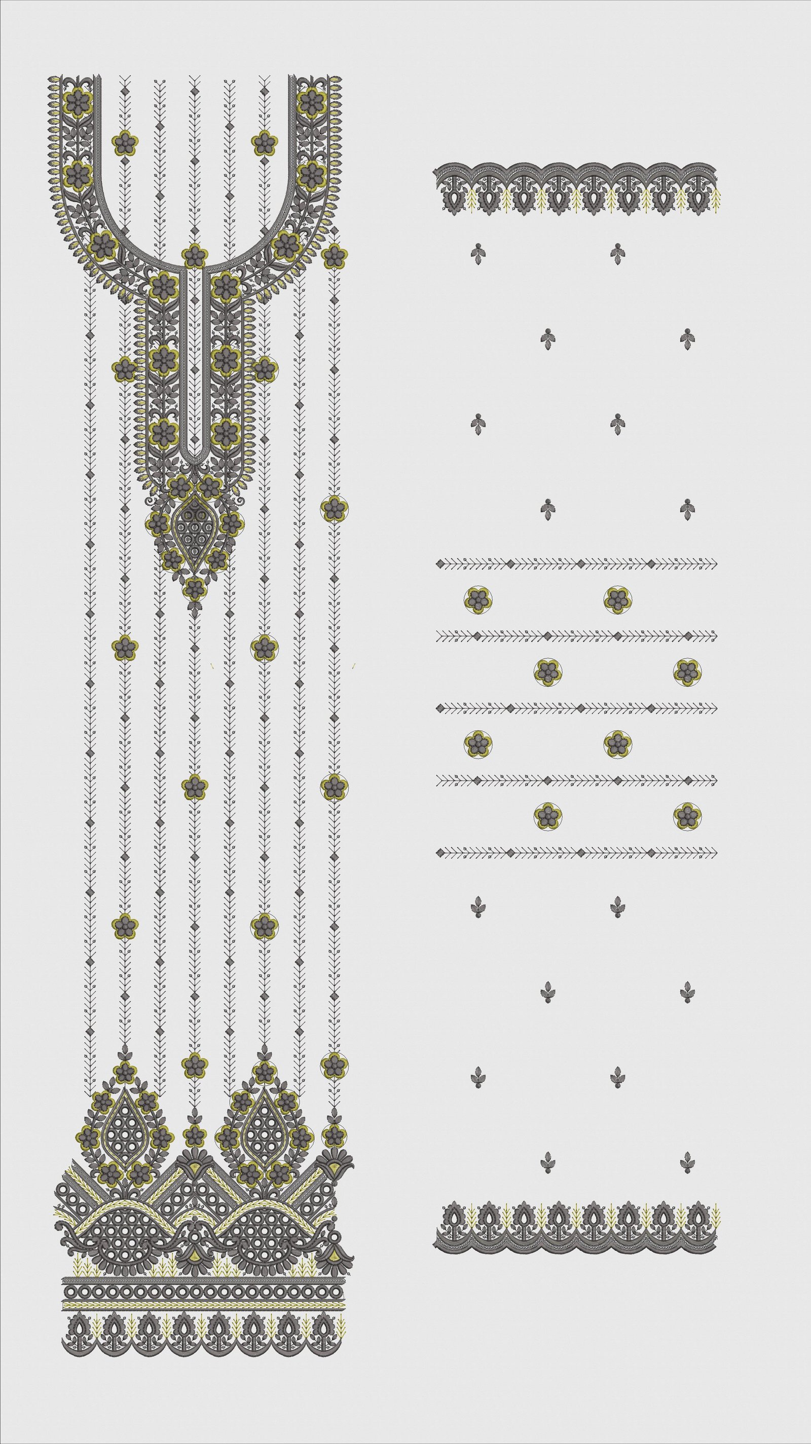 Neck Top Duppata