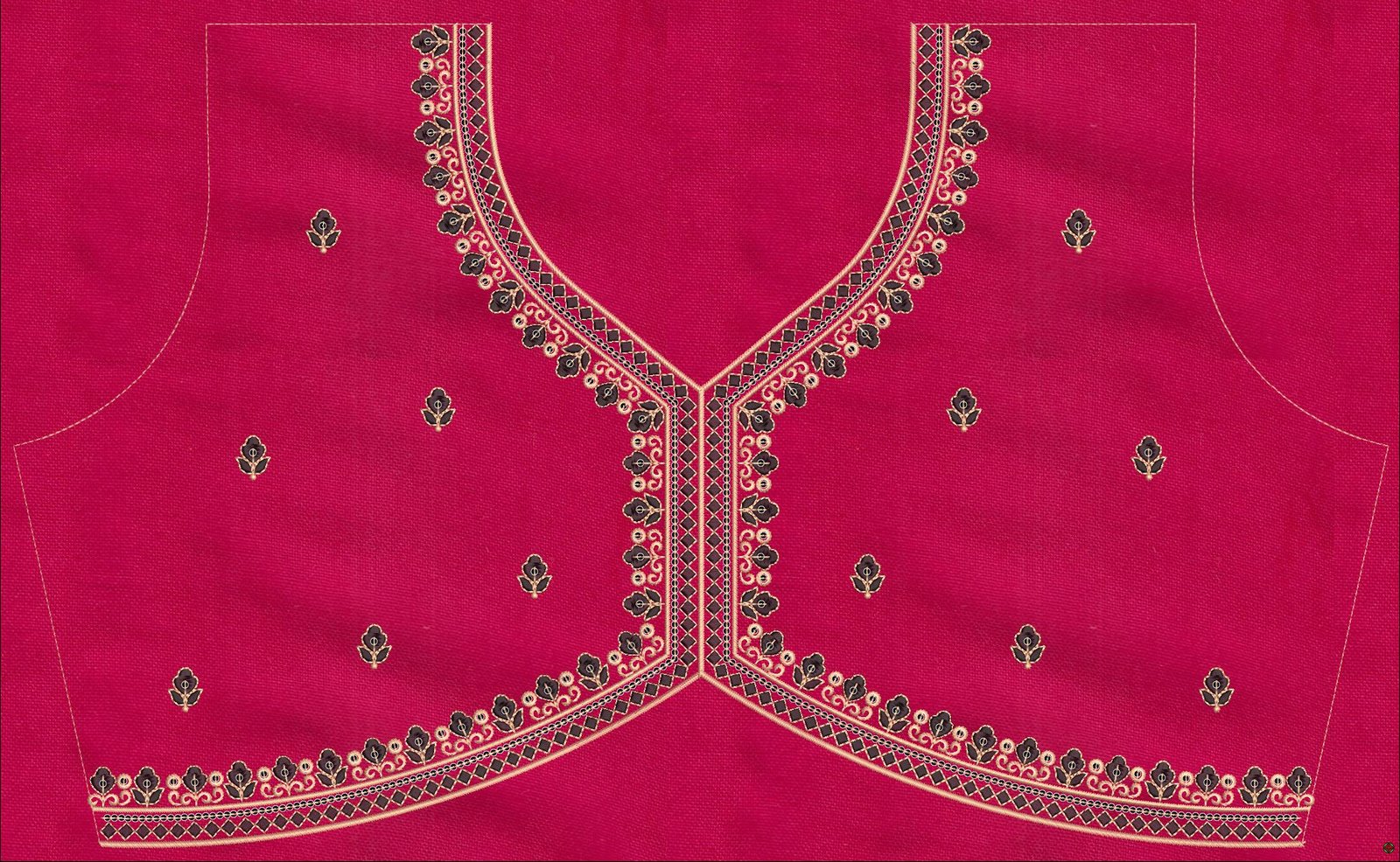 sequince and choli