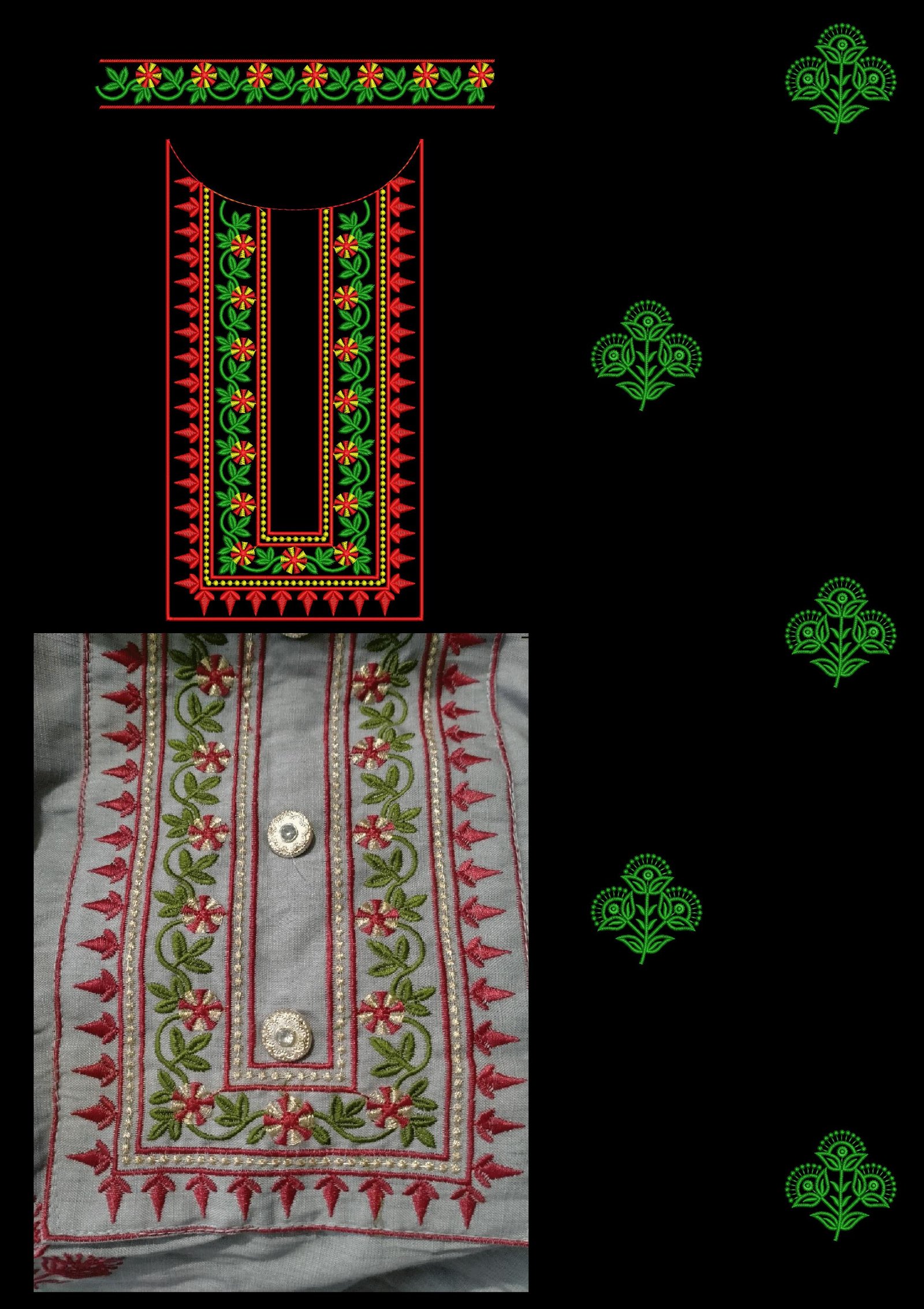 Fancy Kurti & Plazo