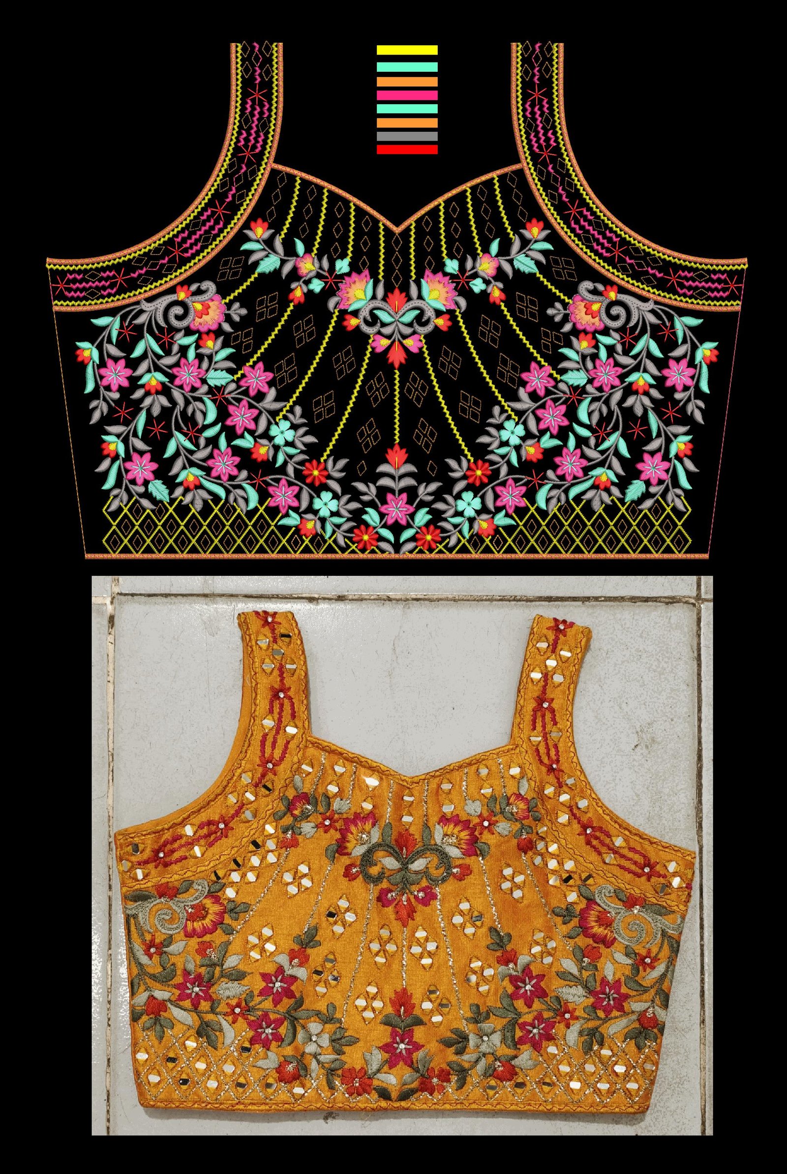 Ghaghra Choli Redymade dress