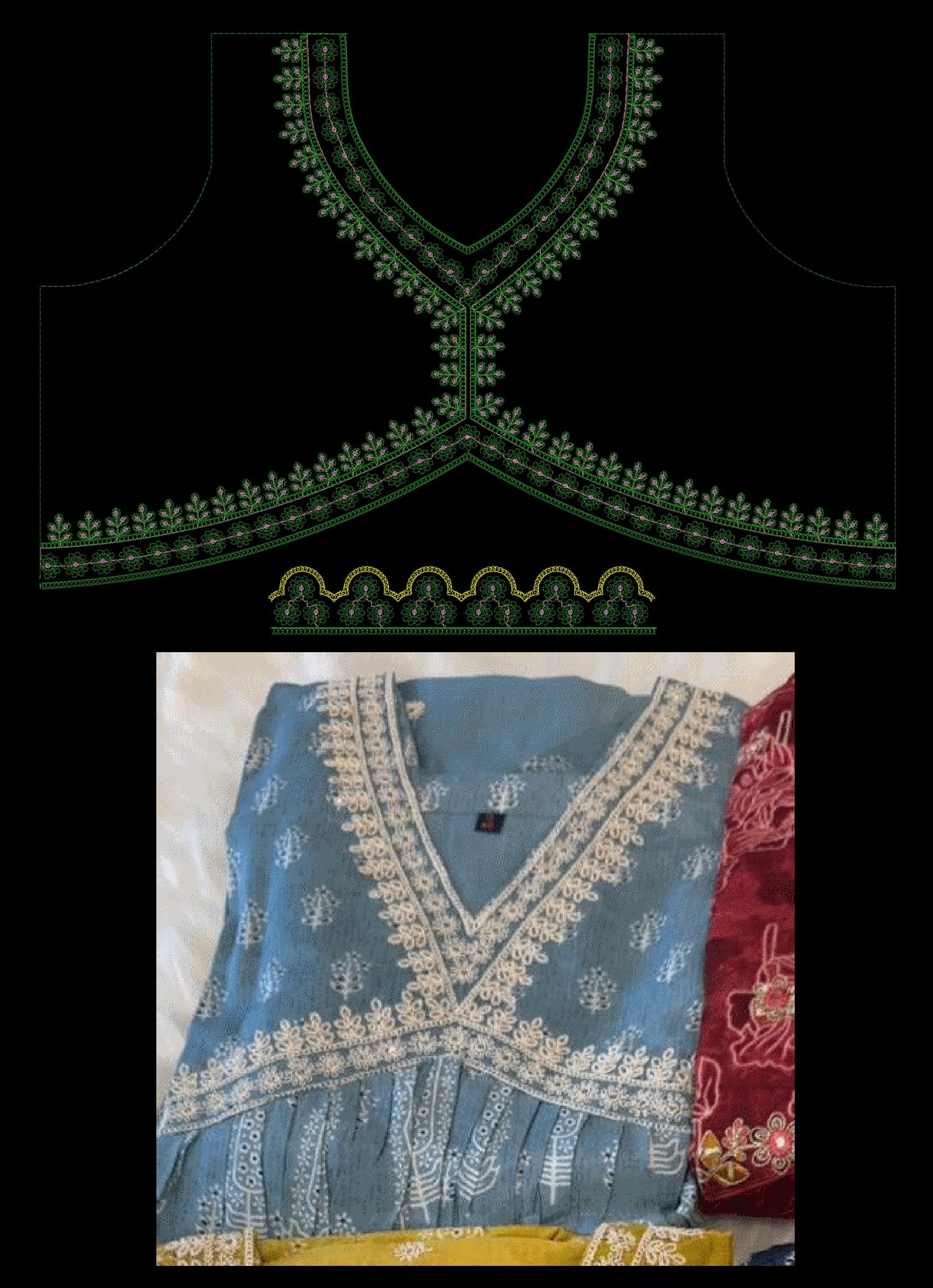 Cording and sequince design
