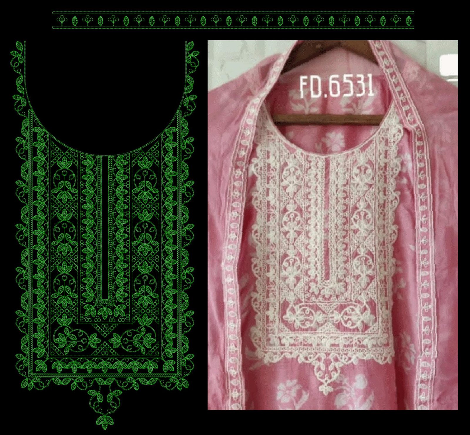 Cording kurti Design