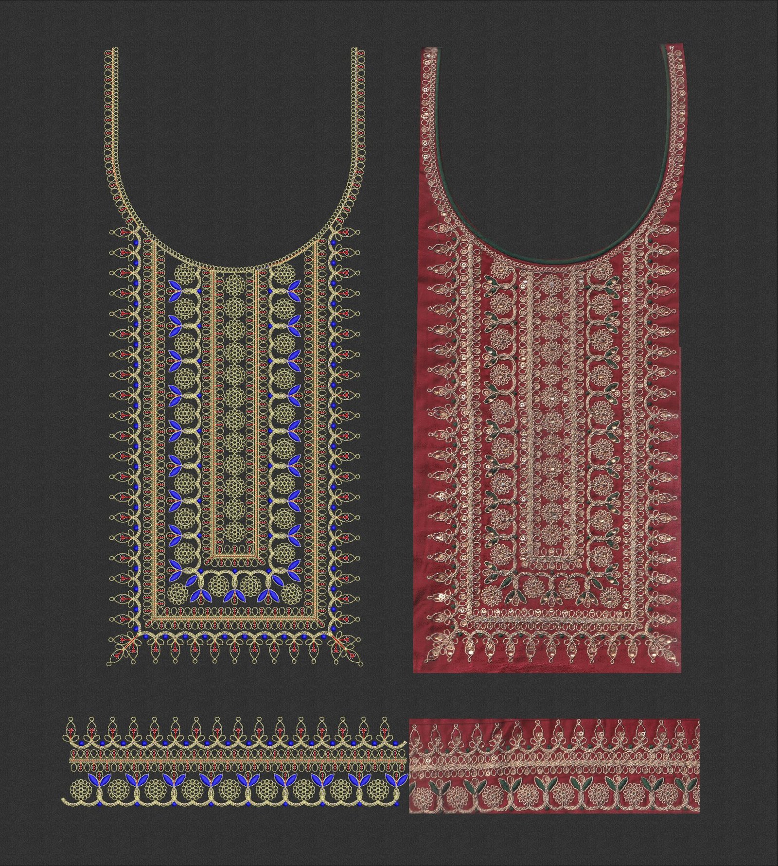 Cording and sequince design