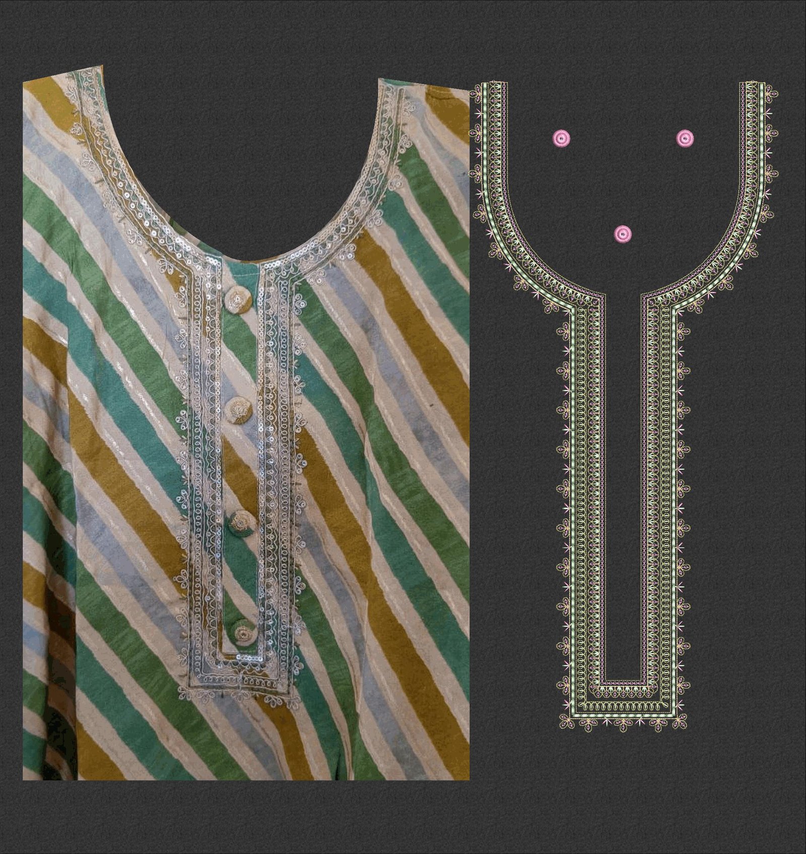 Cording and sequince design