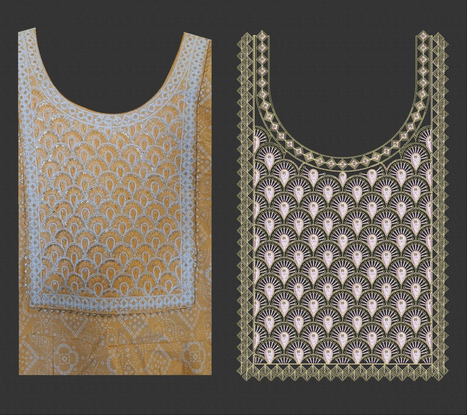 Cording and sequince design