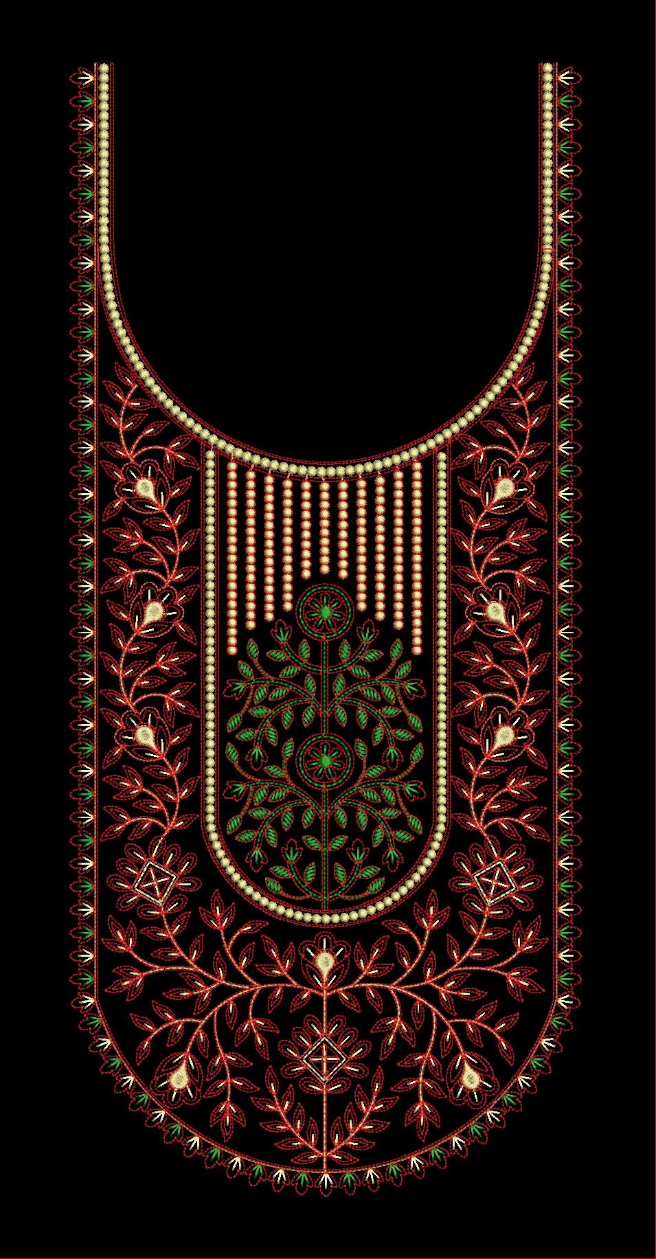Cording Neck