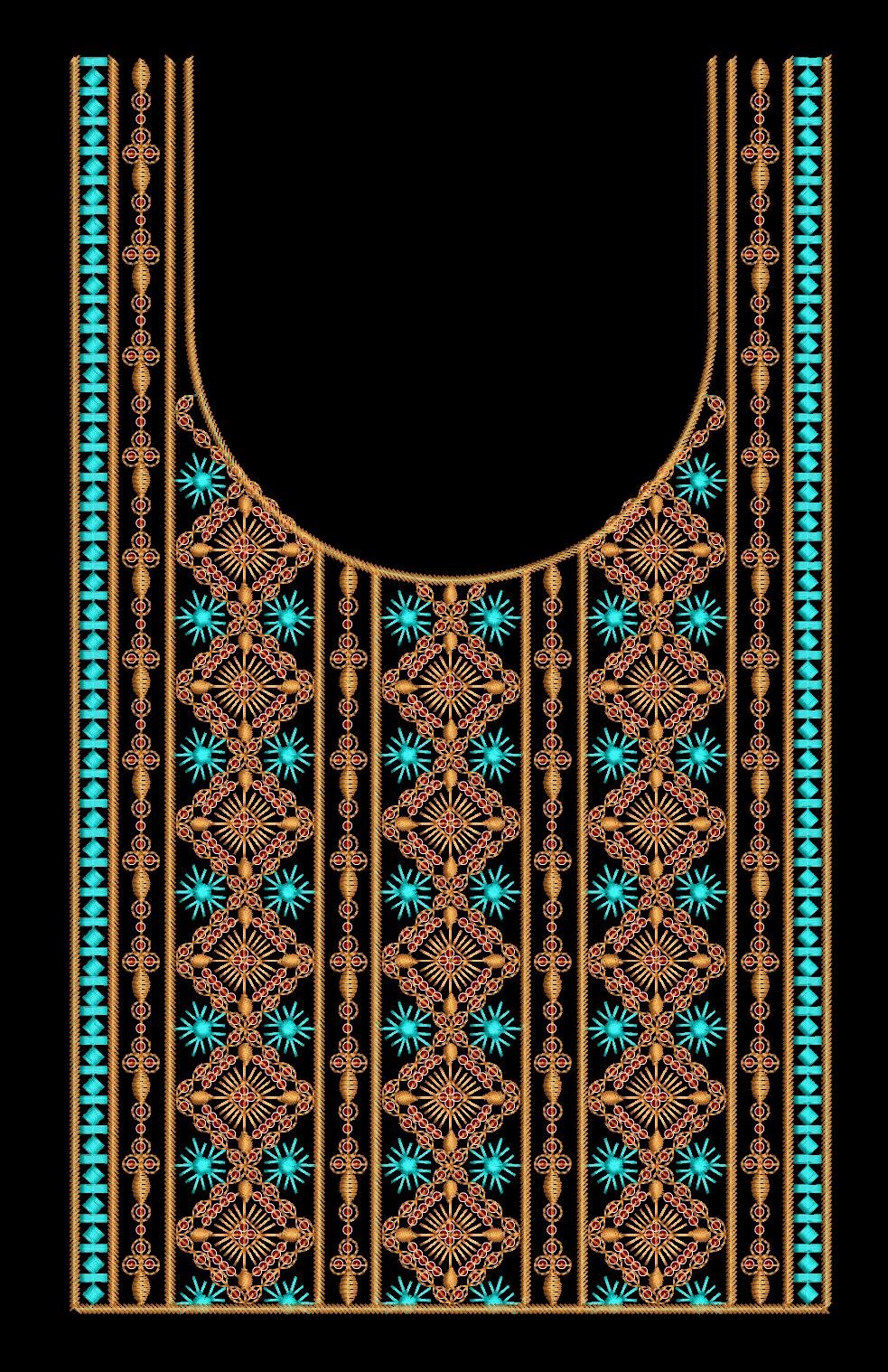 Sequince Neck Design