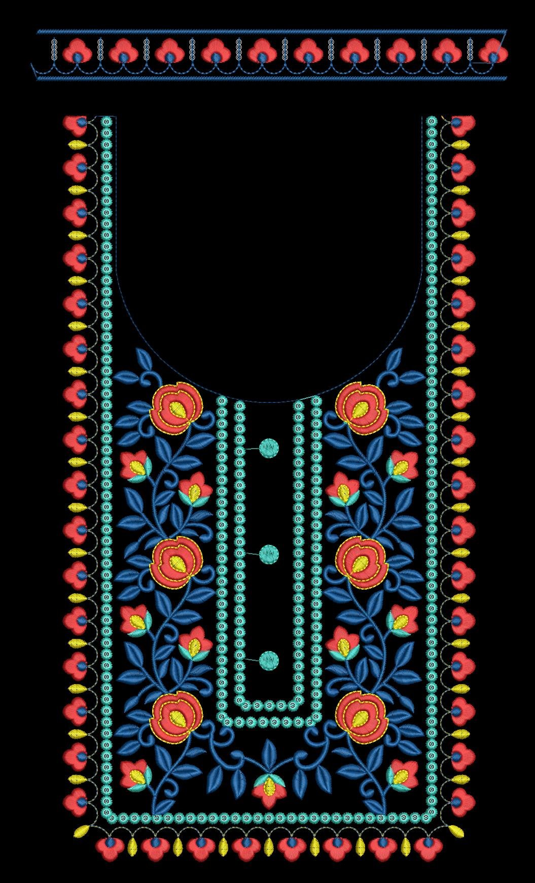 Sequince Neck Design