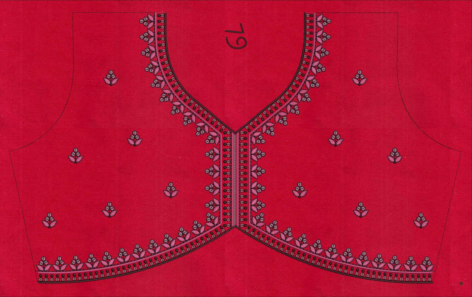sequince choli