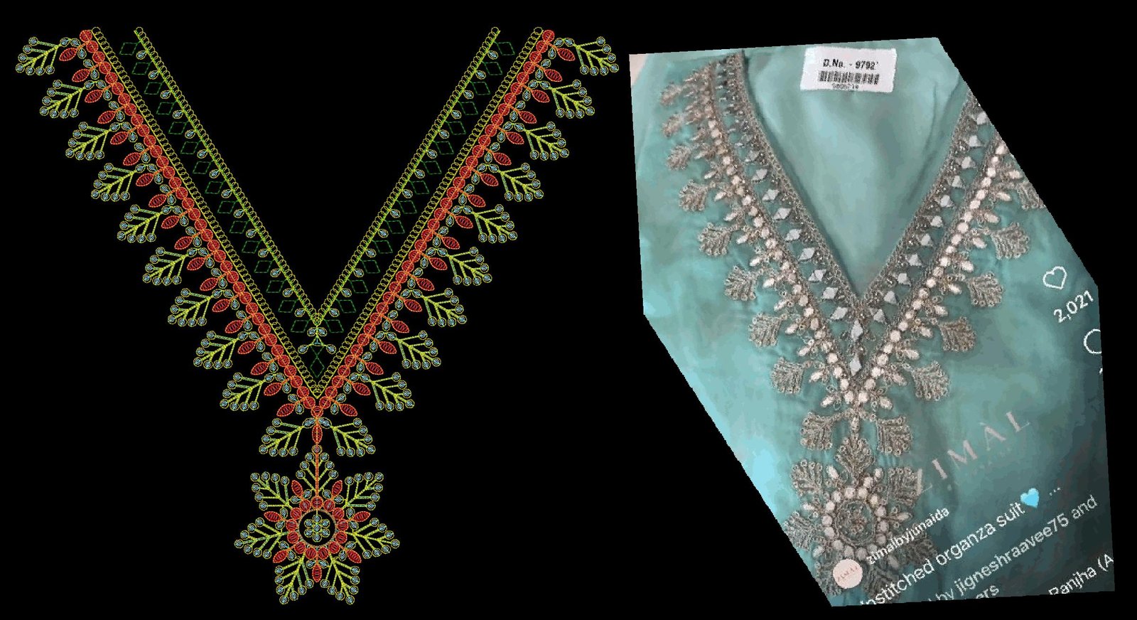 Cording and sequince design