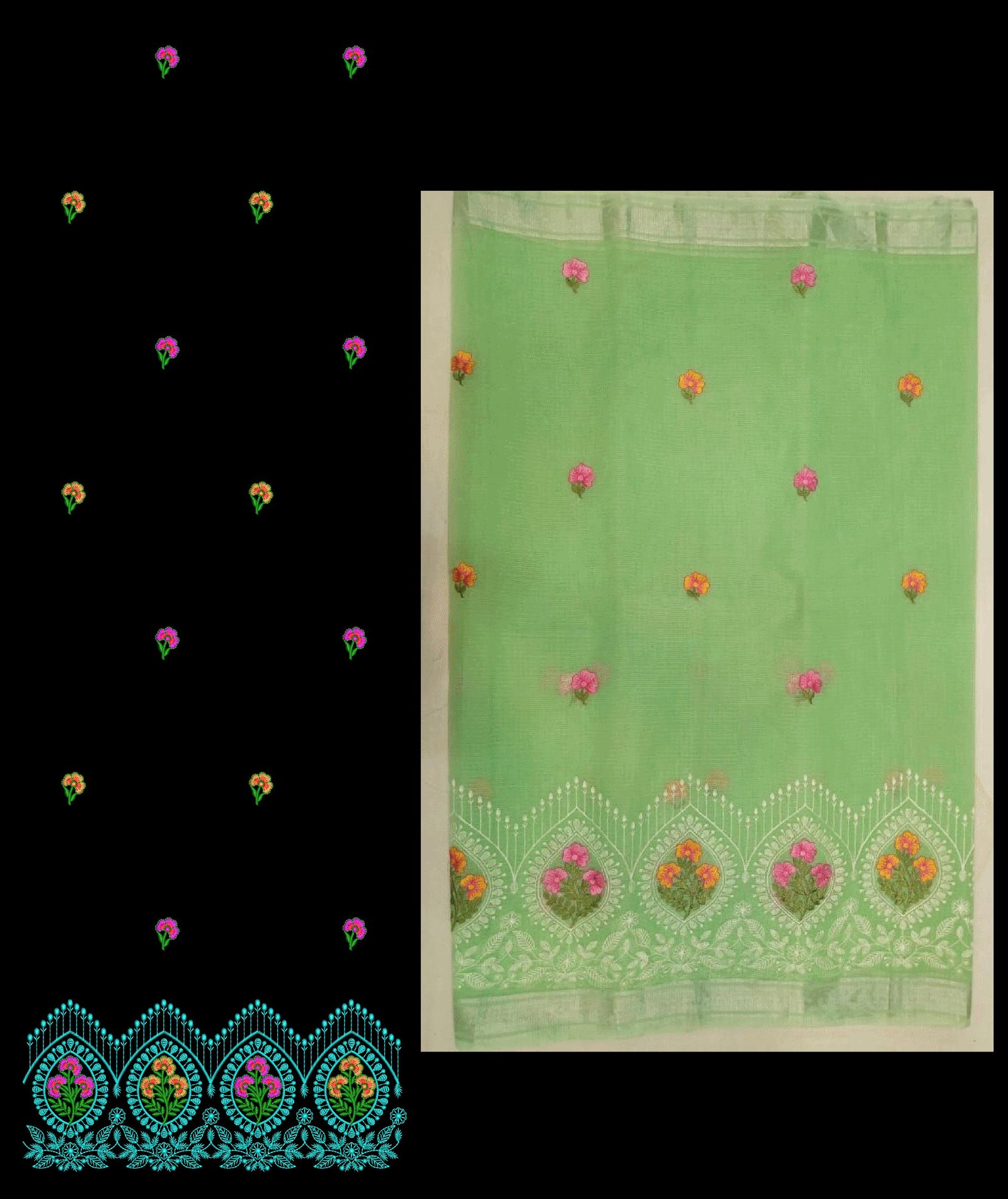 Top Duppata Design