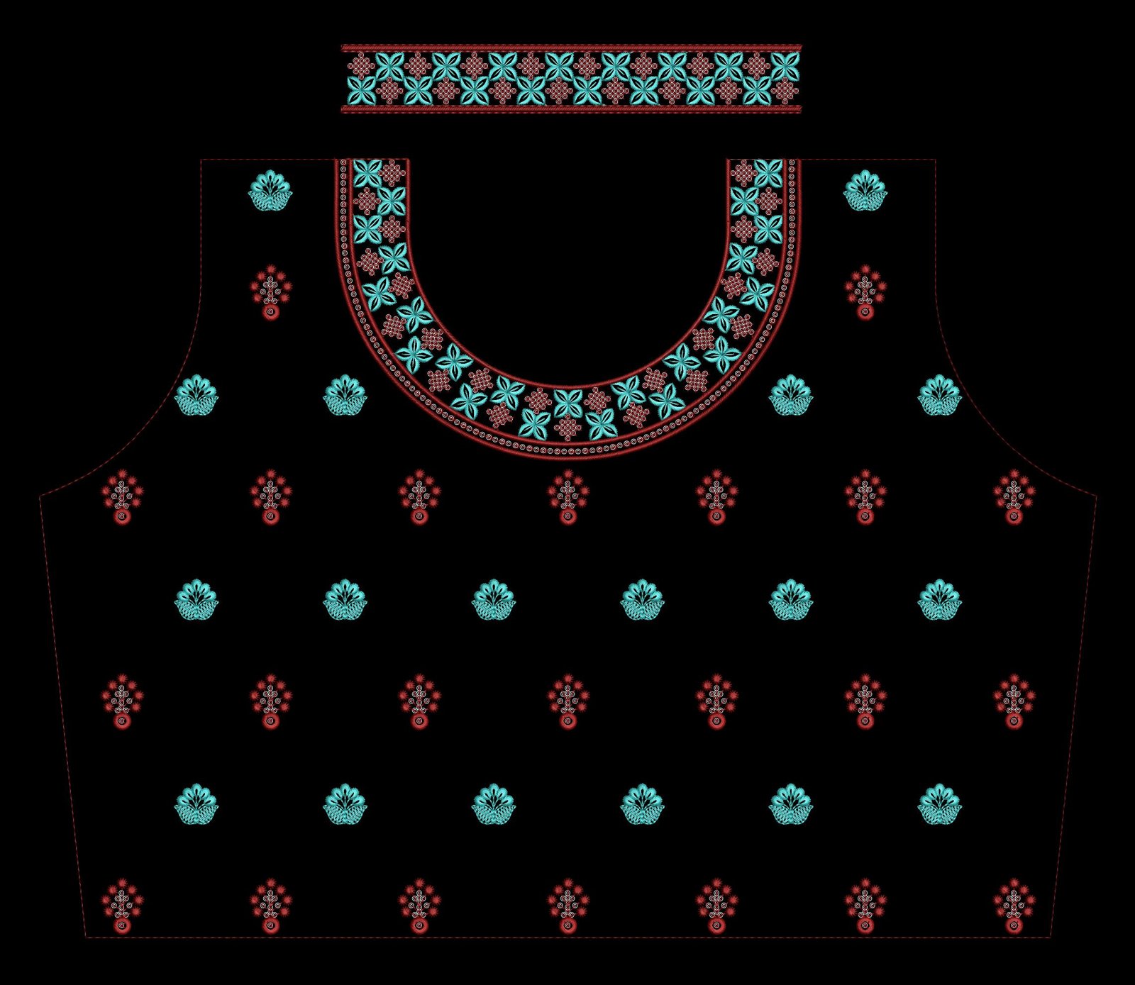sequince choli