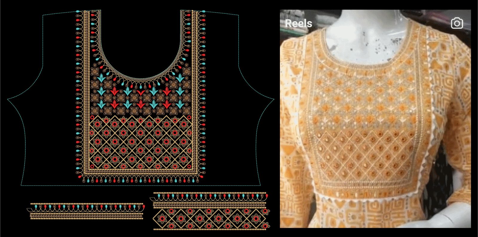 Sequince choli