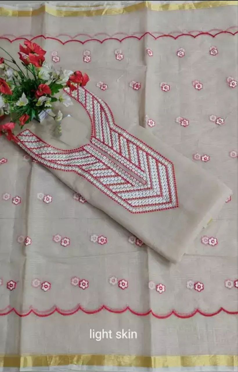 Neck Top Duppata Design