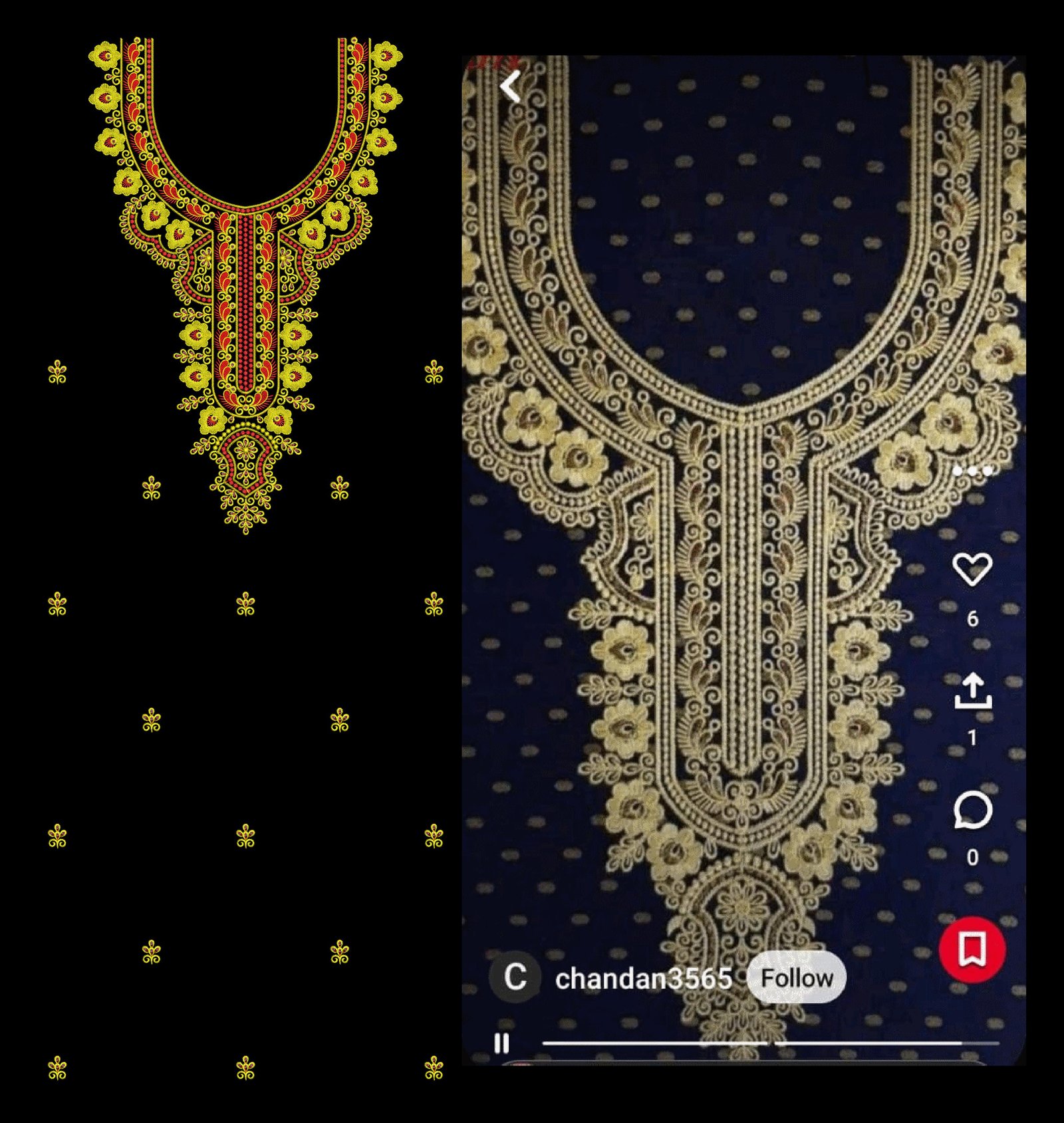 Sequince kurti