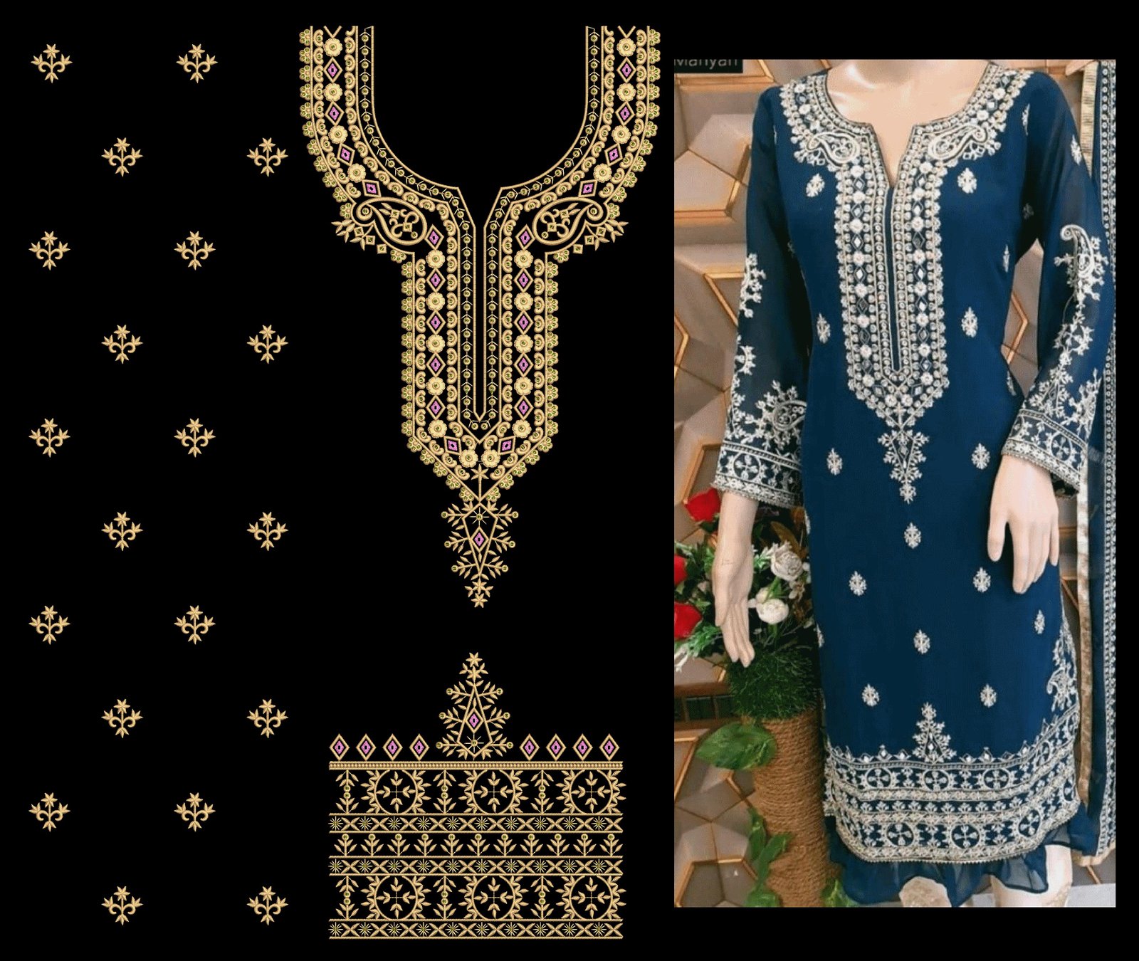 Sequince kurti Designs