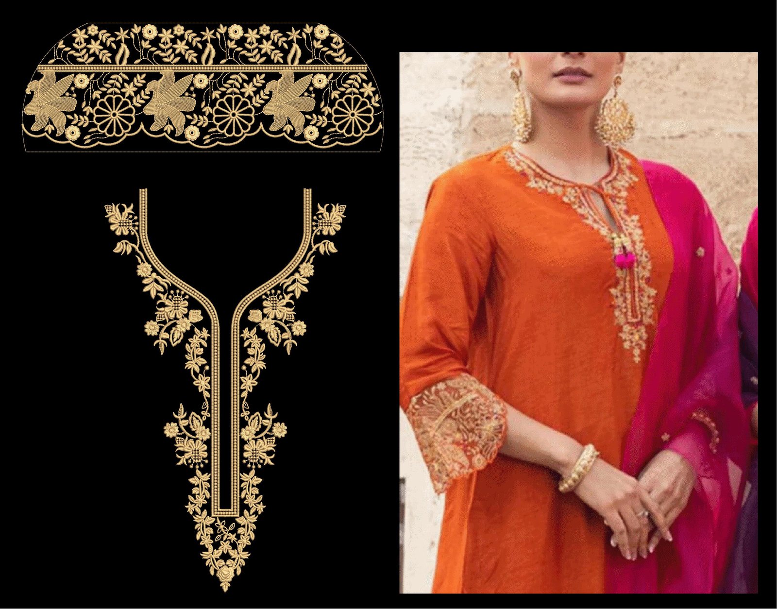 Fancy Kurti & Plazo