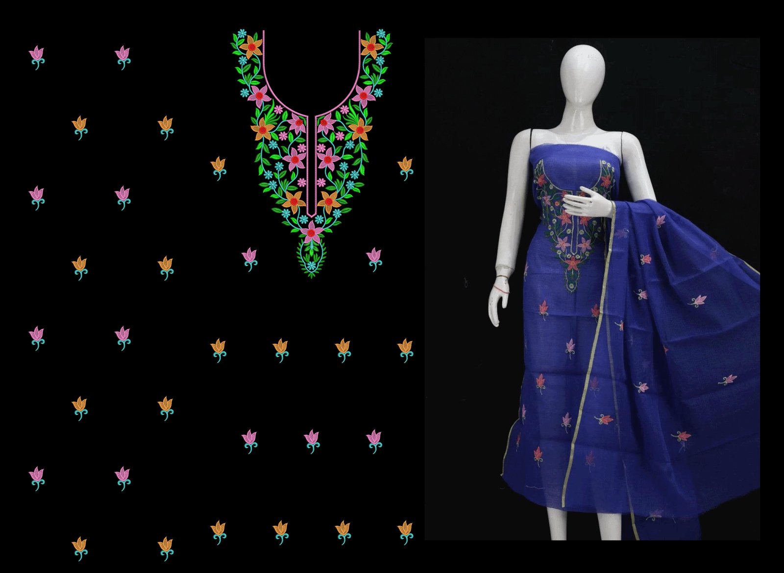 Fancy Kurti & Plazo
