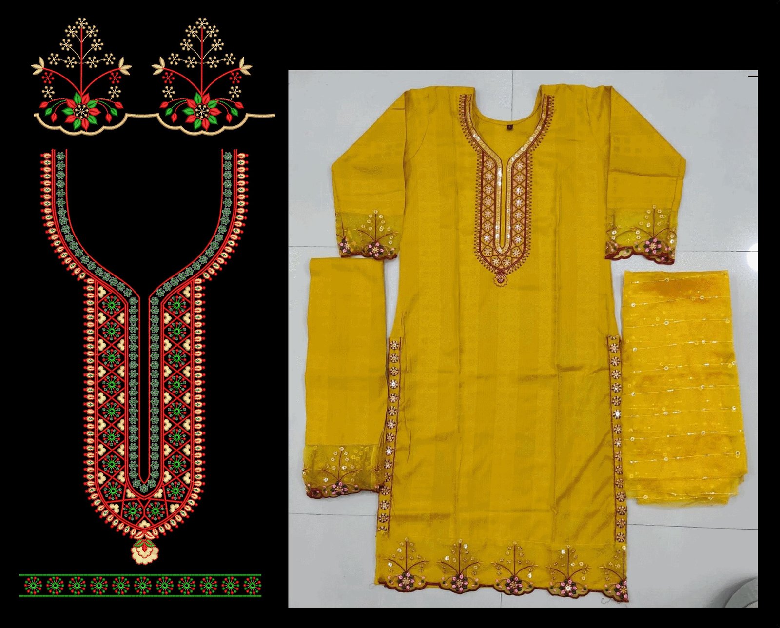 Sequince kurti