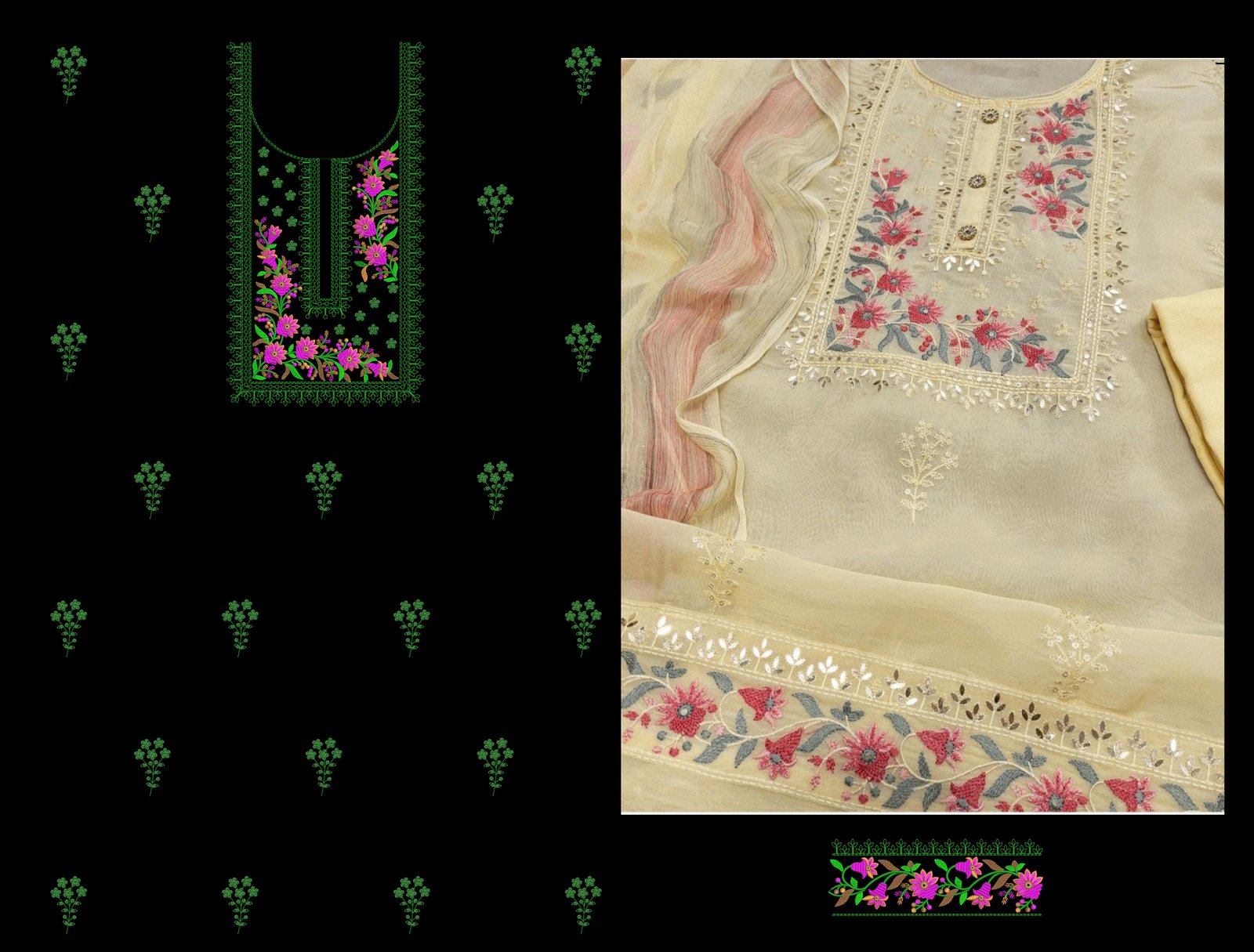 Sequince kurti Designs