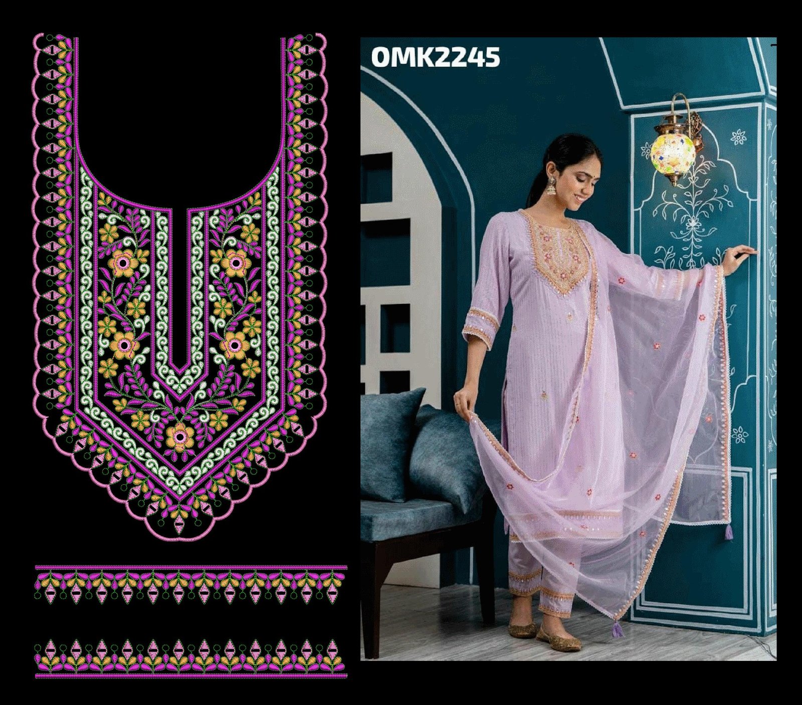Cording kurti Design