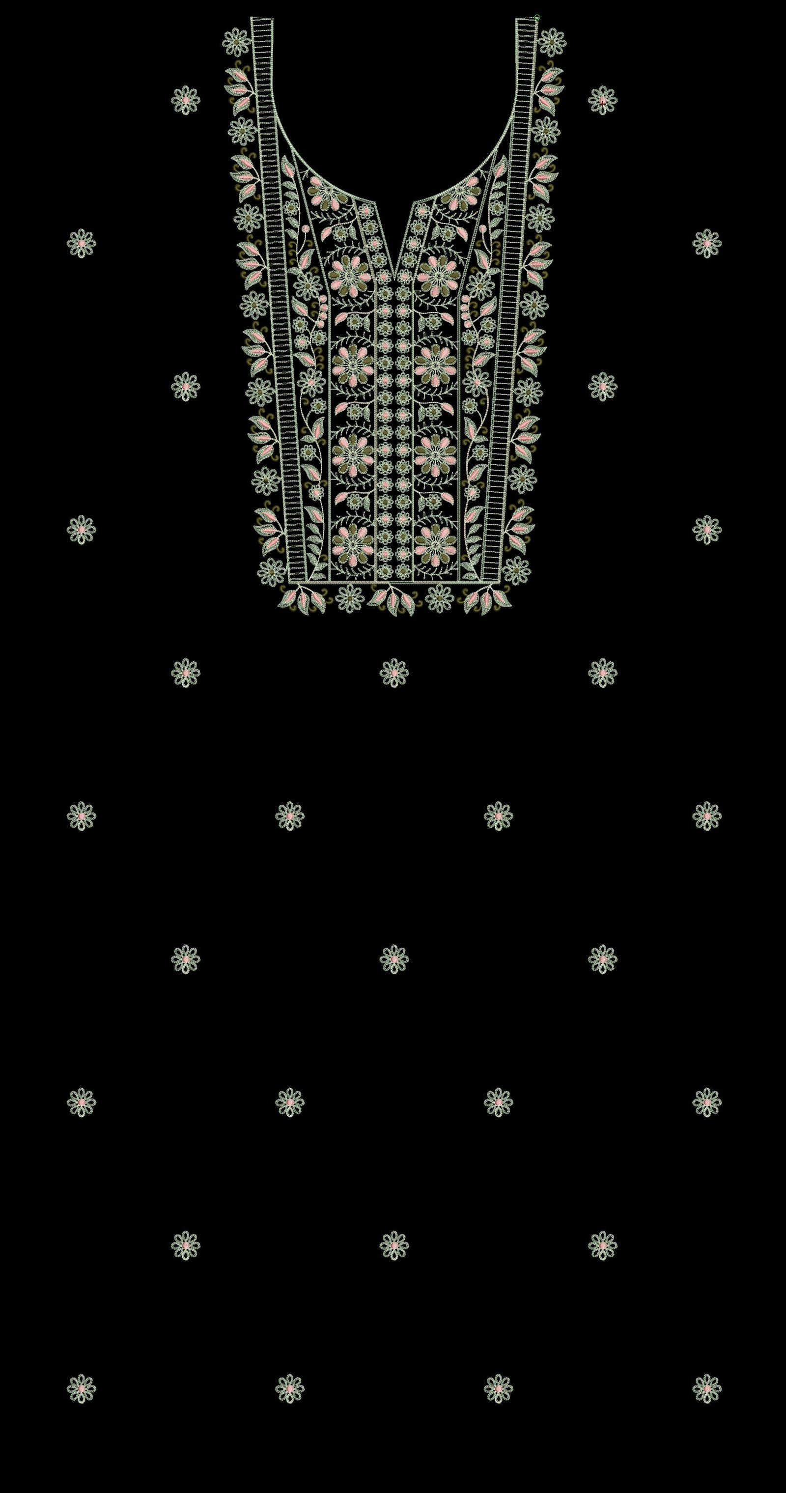 Cording kurti Design