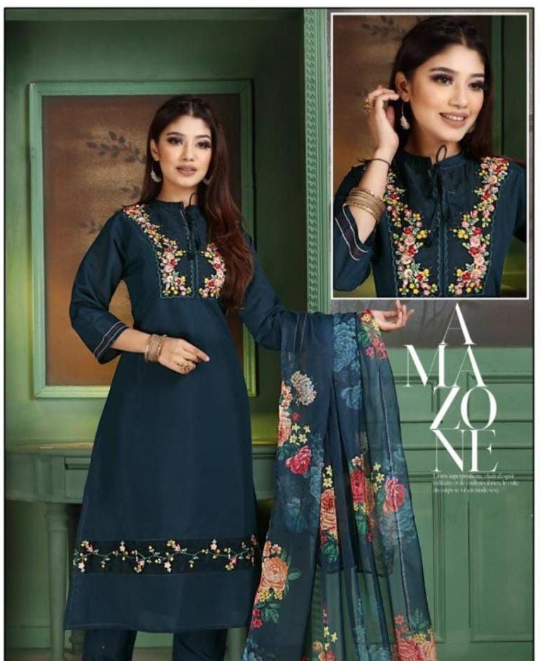 Fancy Kurti & Plazo