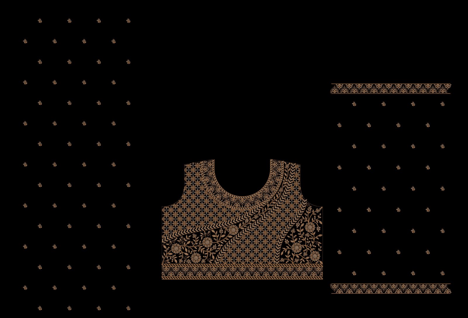 Sequince Ghaghara choli