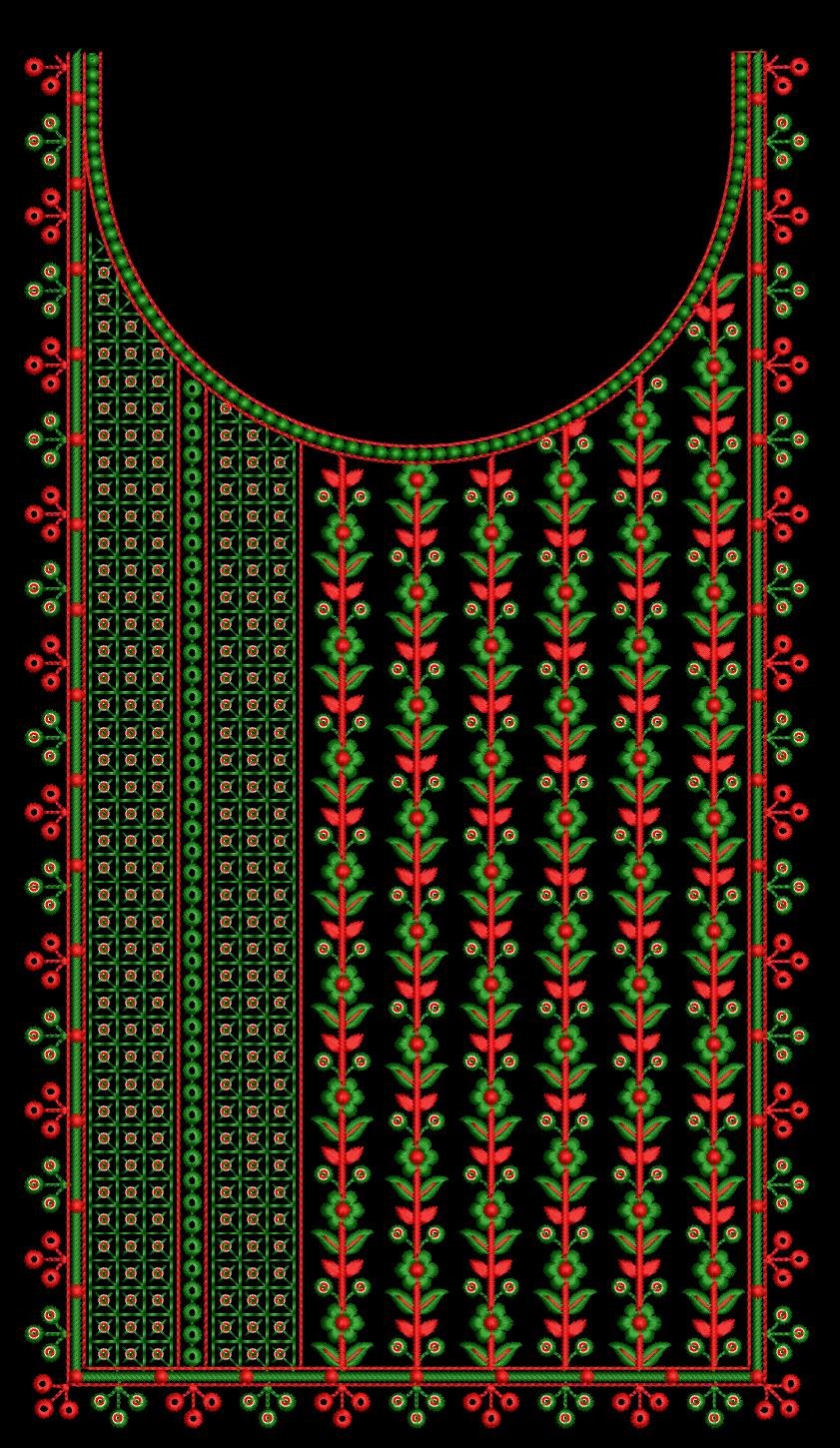 Sequince Neck Design