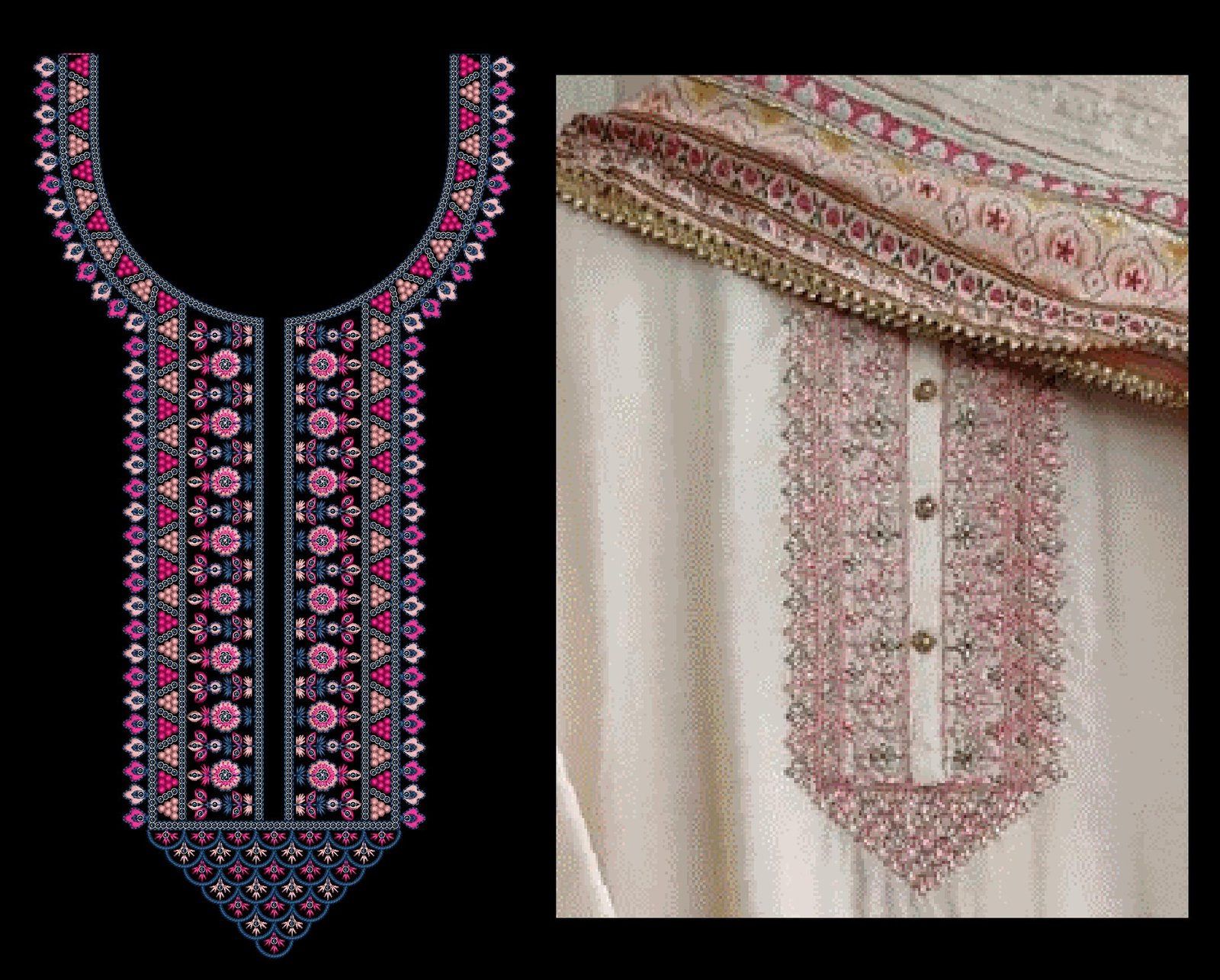 Sequince Neck Design
