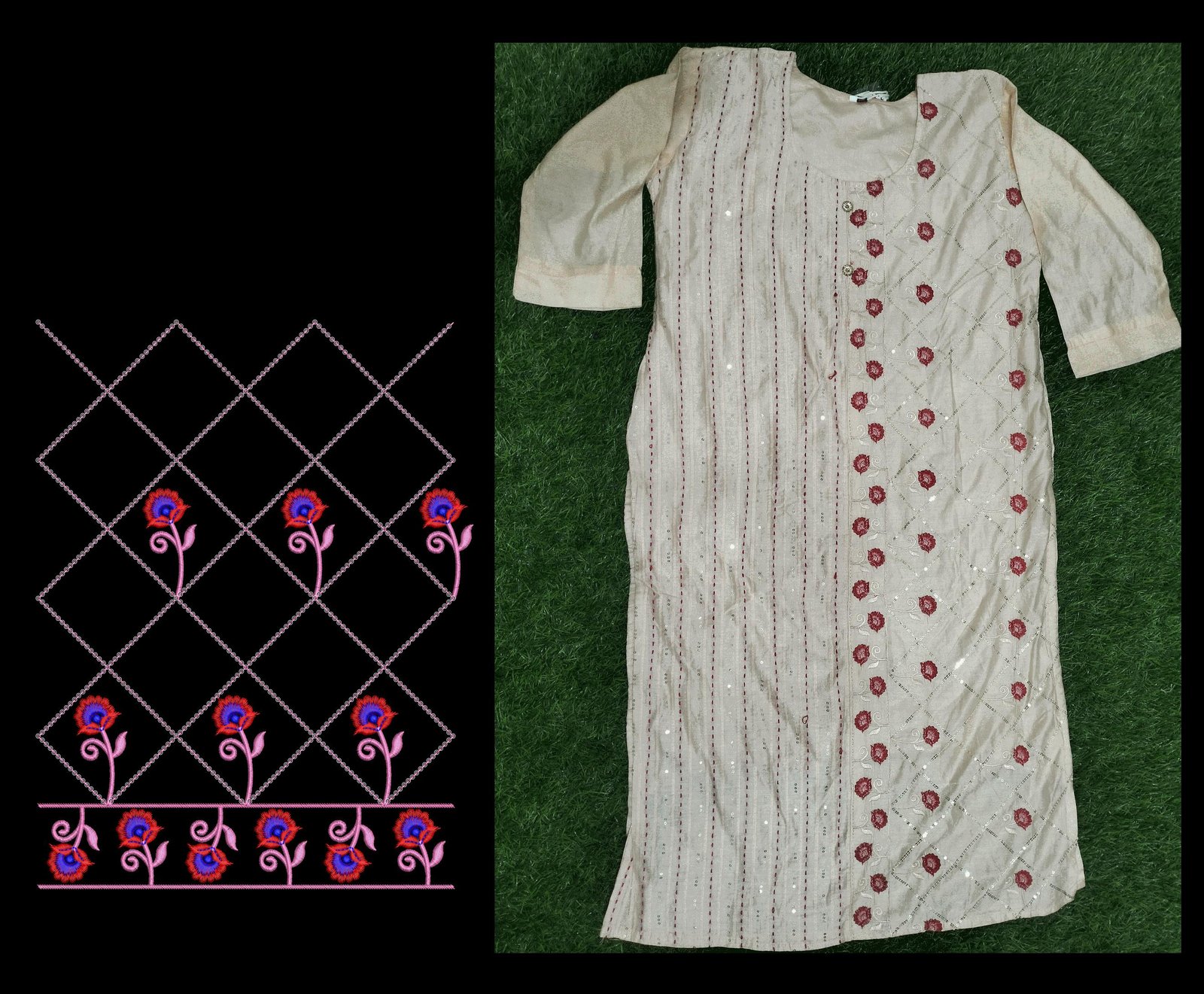 Sequince kurti