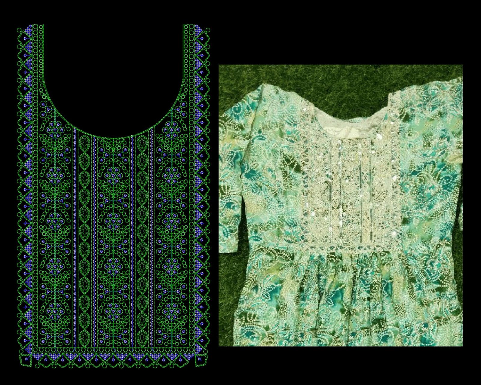 Sequince Neck Design