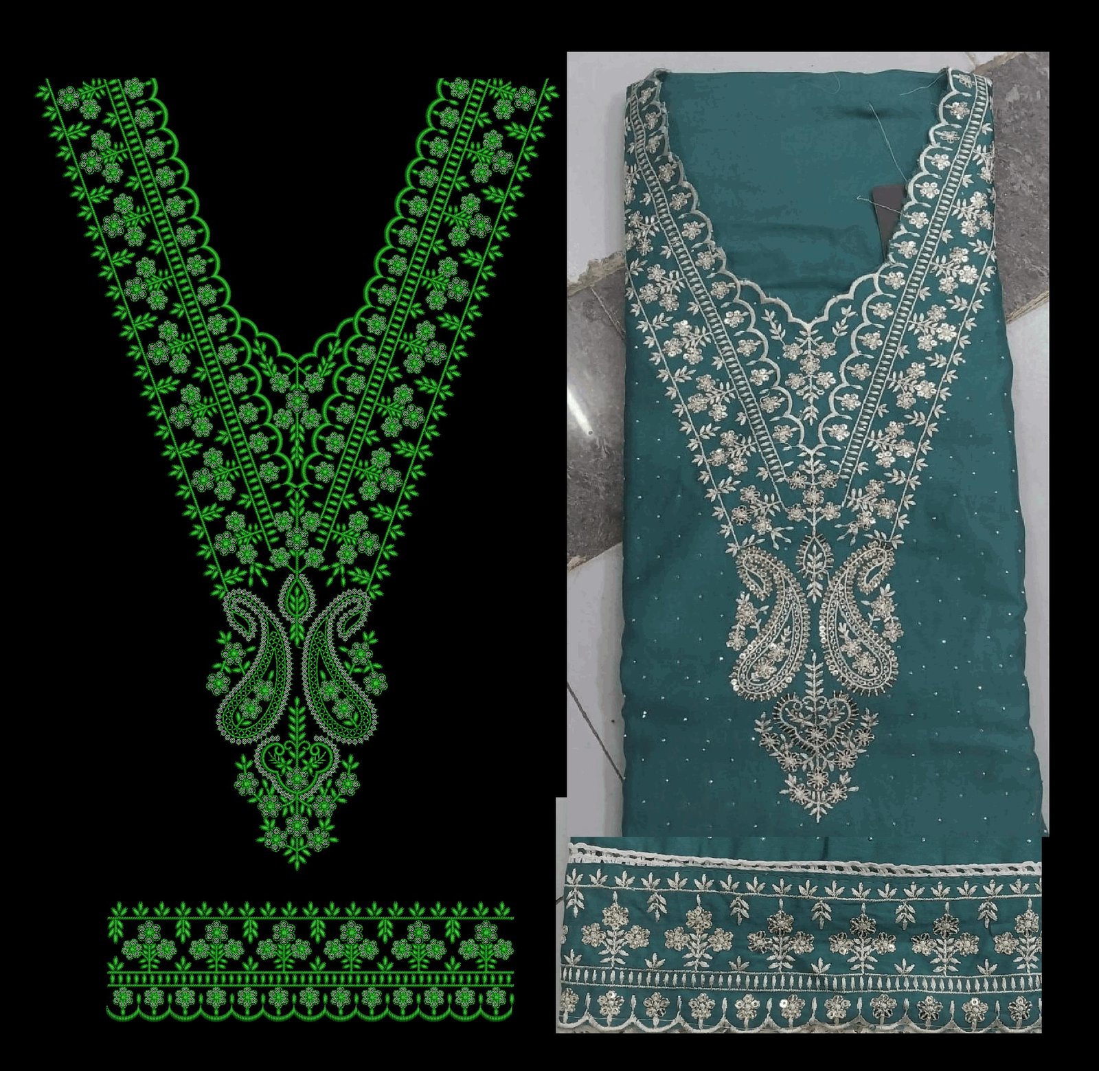 Sequince Neck Design