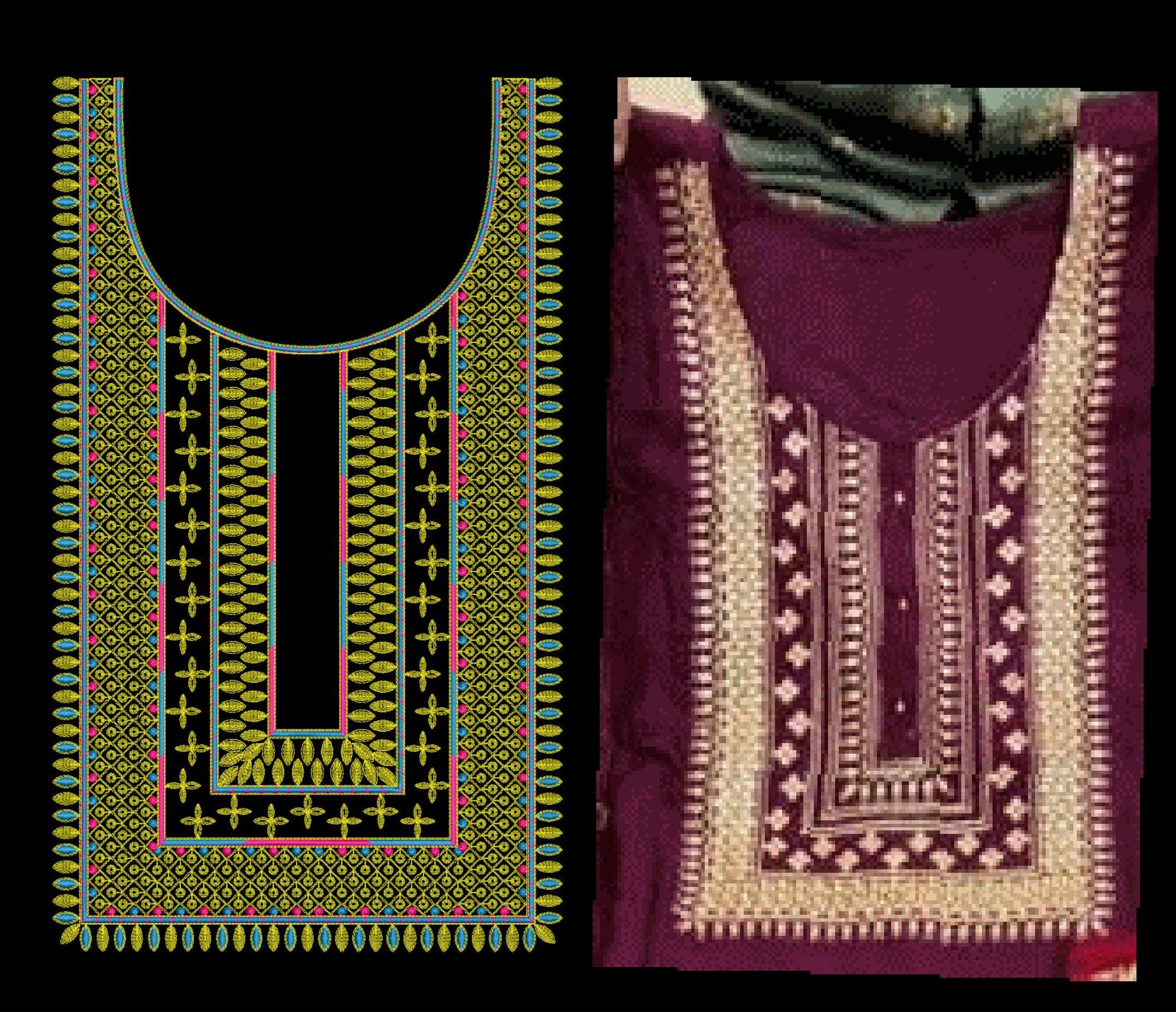 Cording Neck
