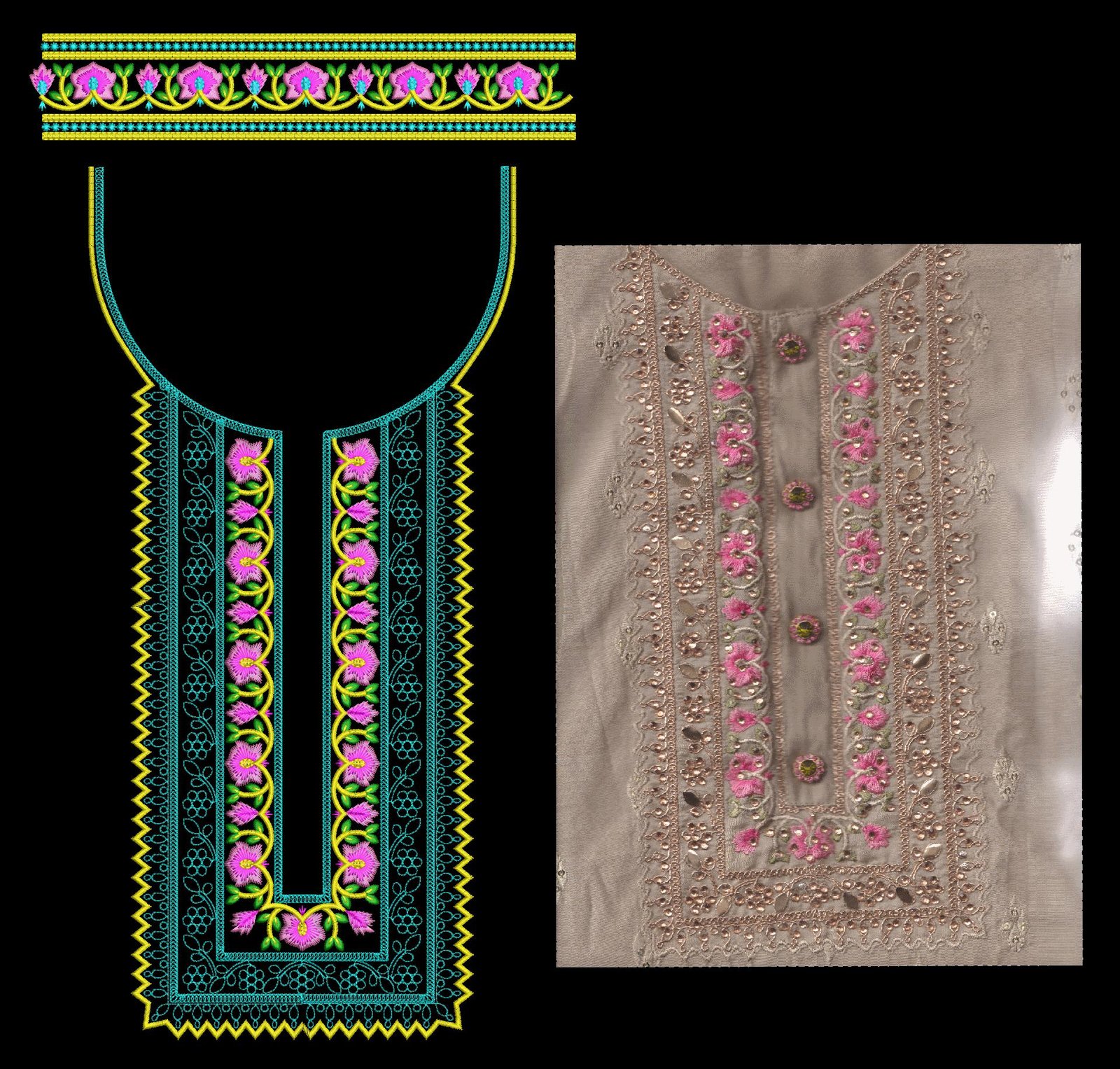 Cording Neck