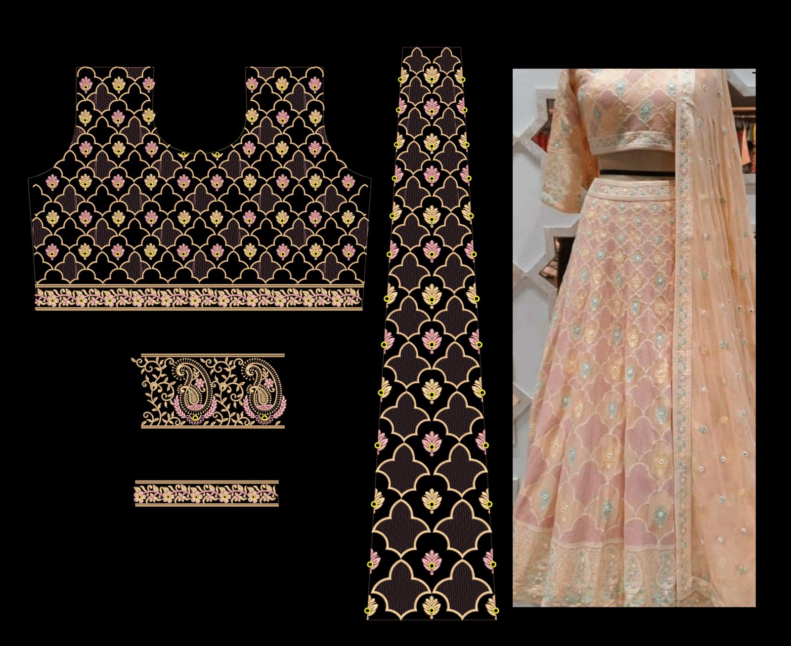 Ghaghra Choli Redymade