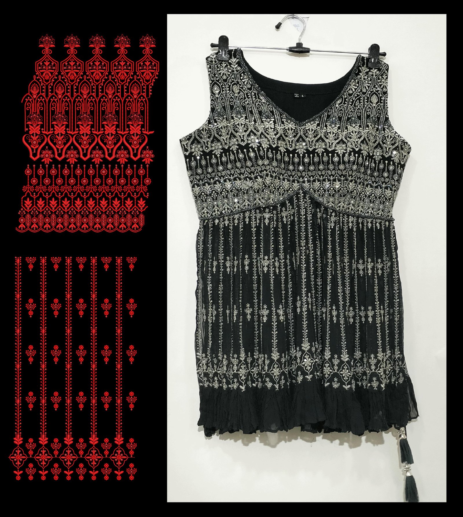 Sequince Ghaghara choli