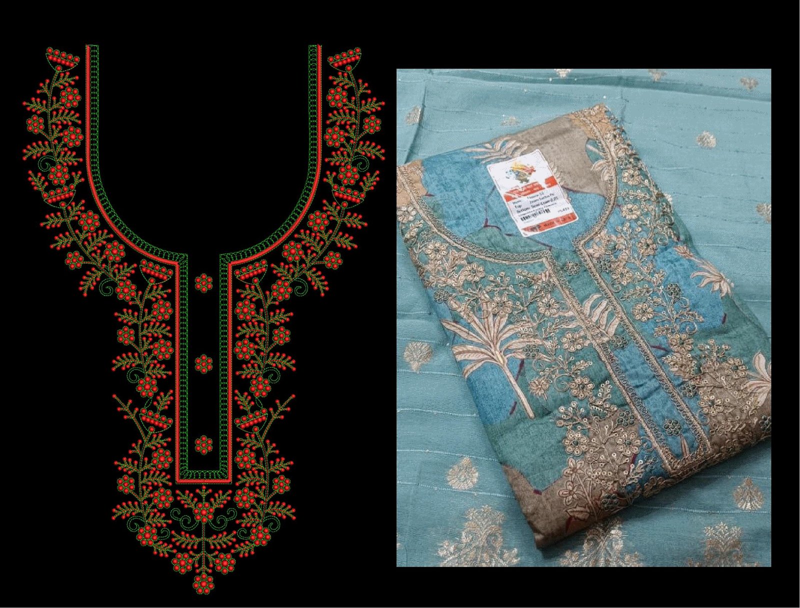 Cording kurti Design