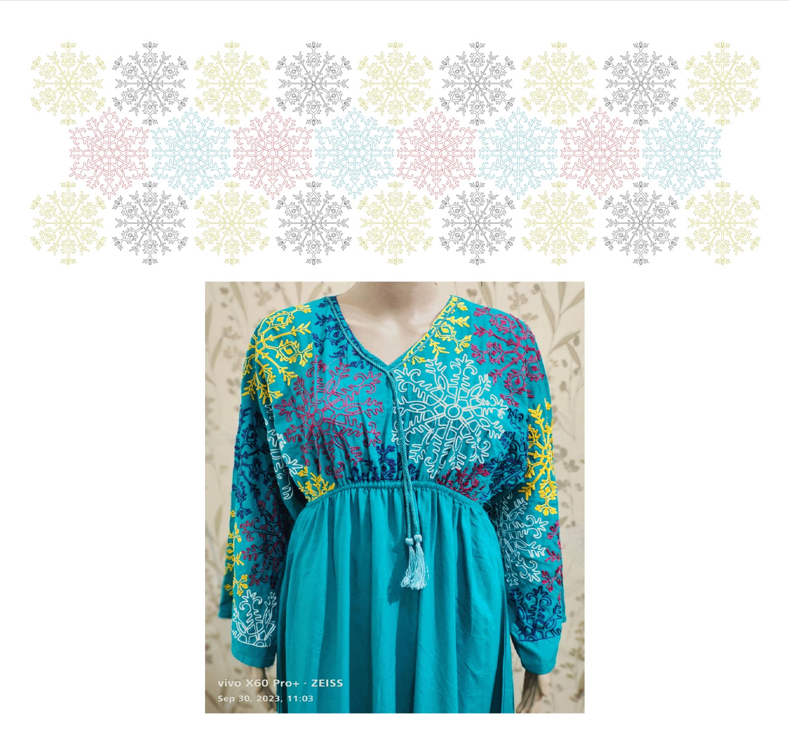 Chain Neck & Choli Ghaghara
