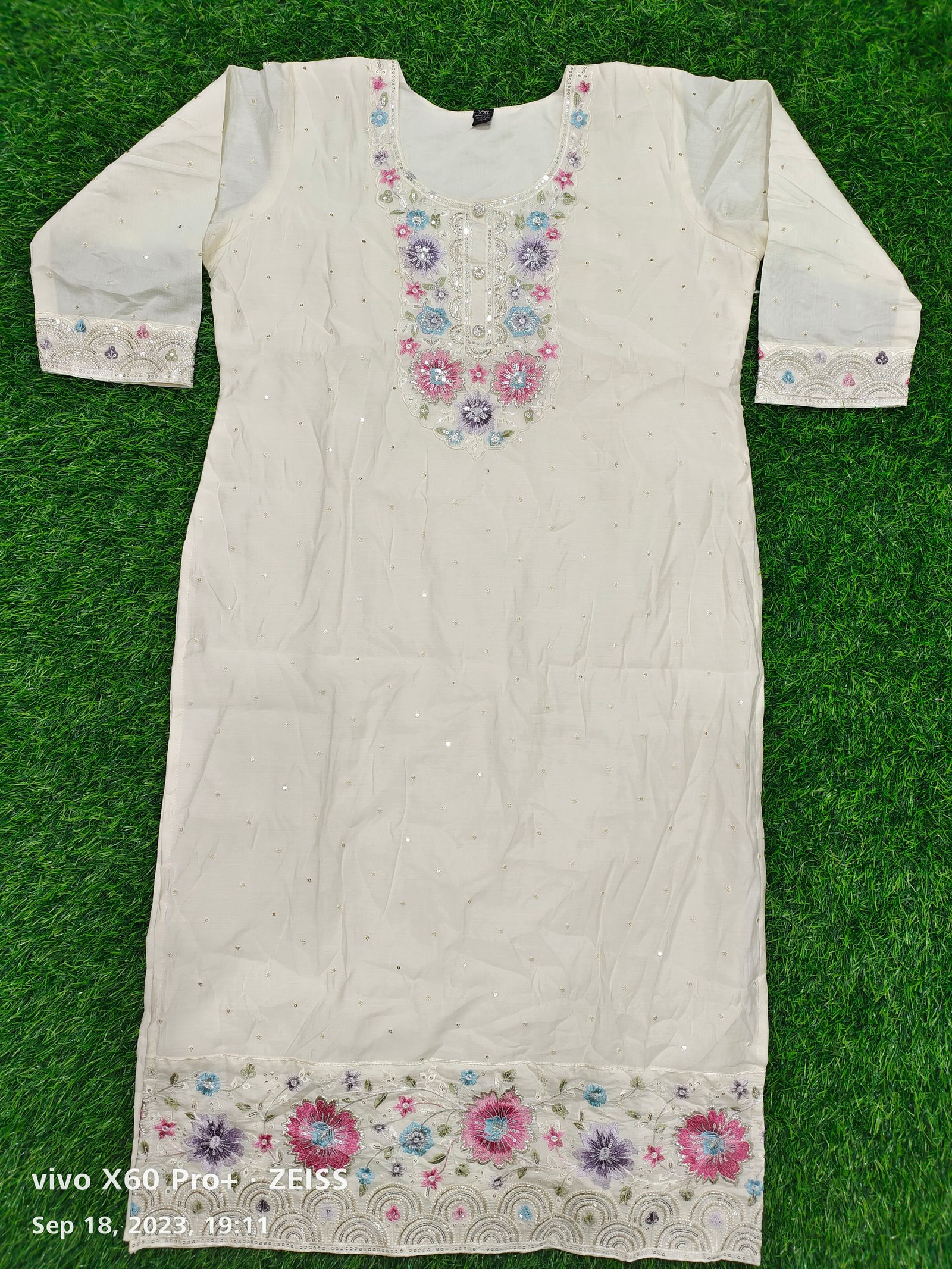 Sequince kurti Designs