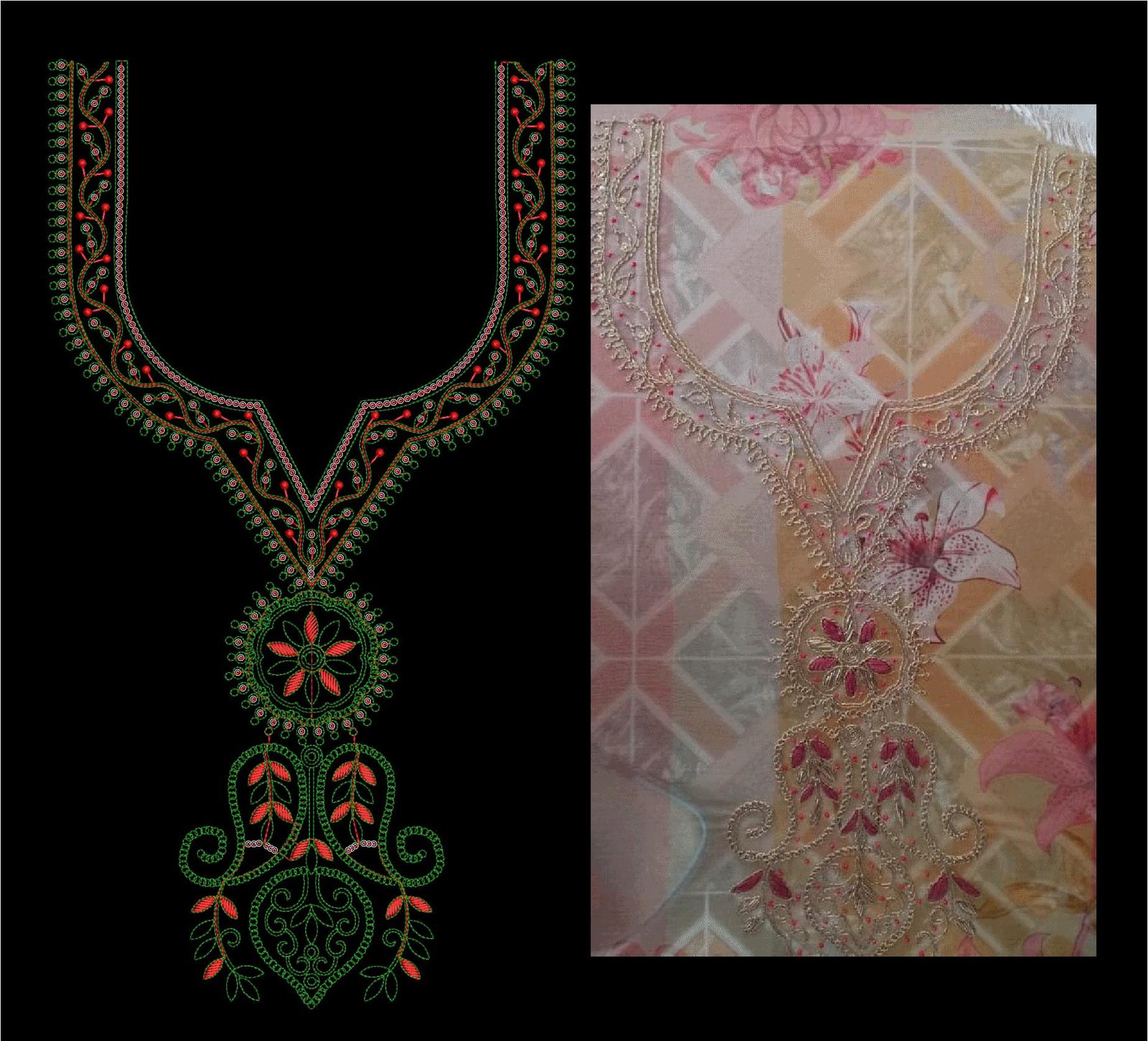 Cording and sequince design
