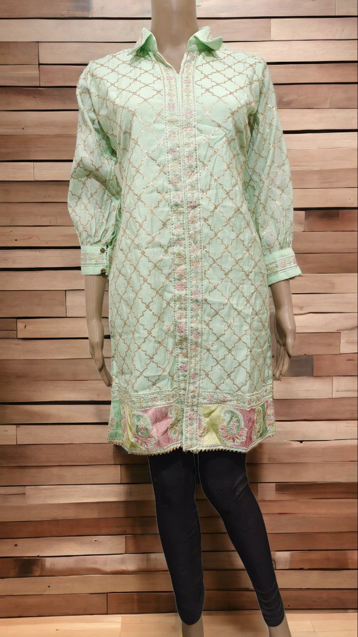 Sequince kurti Designs