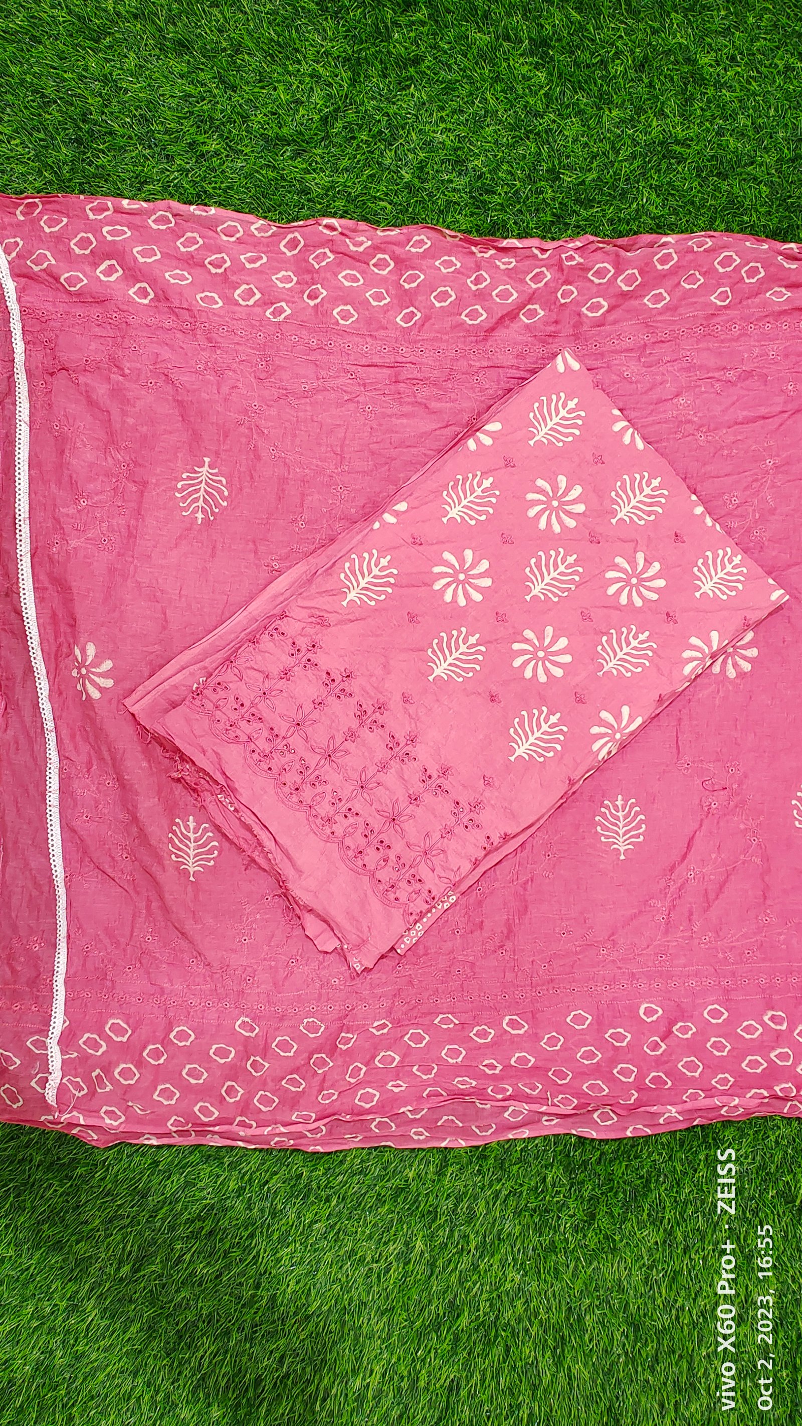 Neck Top Duppata Design