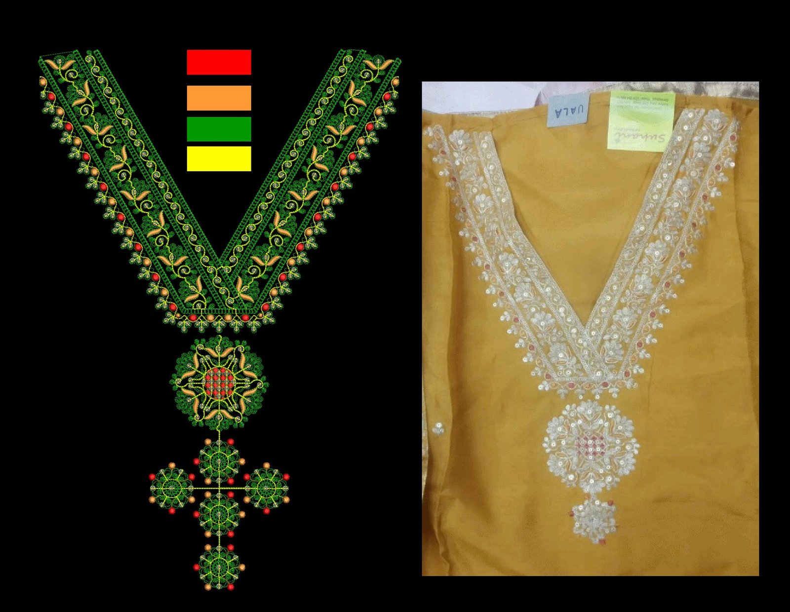 Cording and sequince design