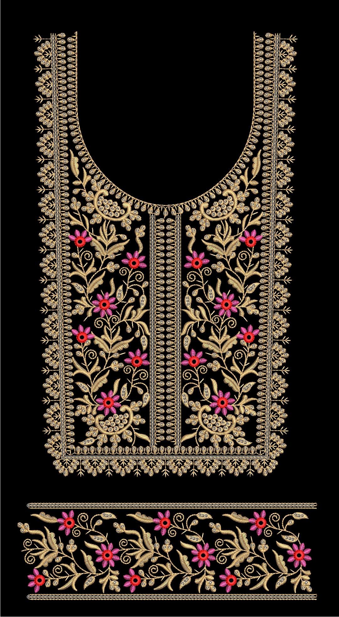 Sequince Neck Design