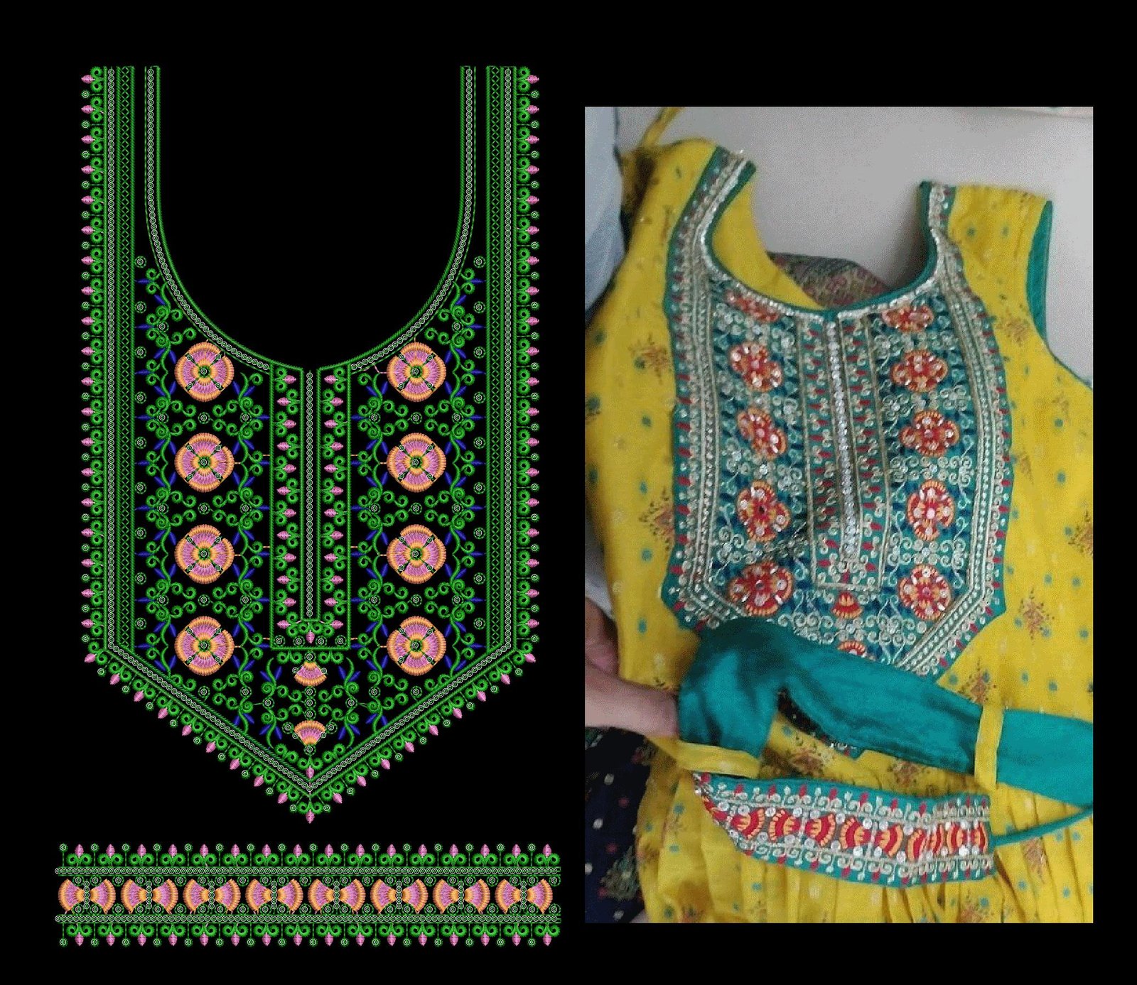 Sequince kurti Designs